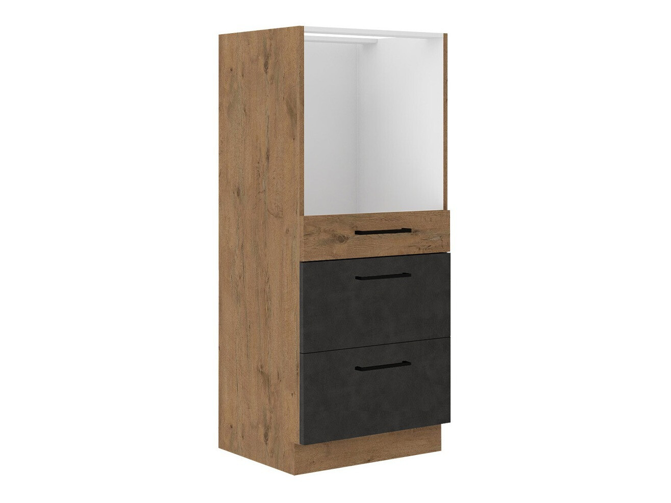 Moduļu skapis iebūvējamai tehnikai Wood Grey 102