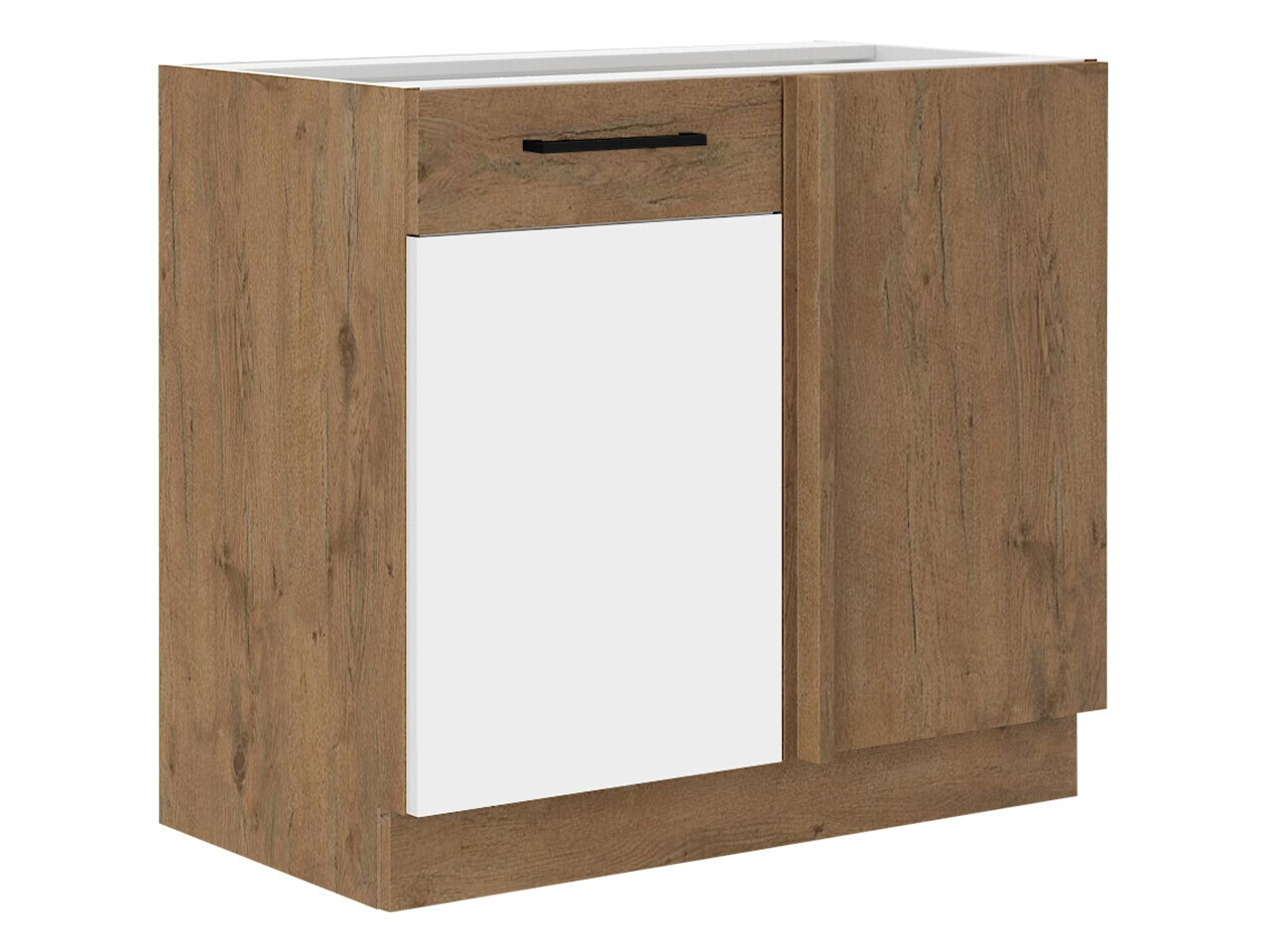 Moduļu skapis ar durvīm Wood White 103