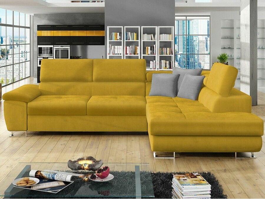 Stūra dīvāns Comfivo Ruta II (Magic Velvet 2234 + Magic Velvet 2217)