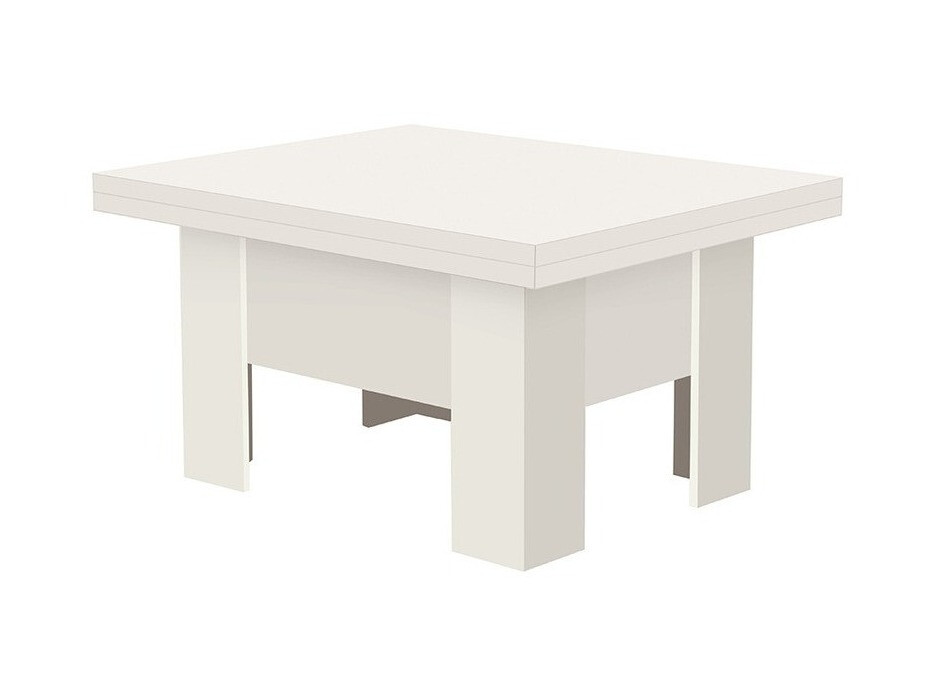 Žurnālu galdiņš transformeris Stanton 102 (Balts)
