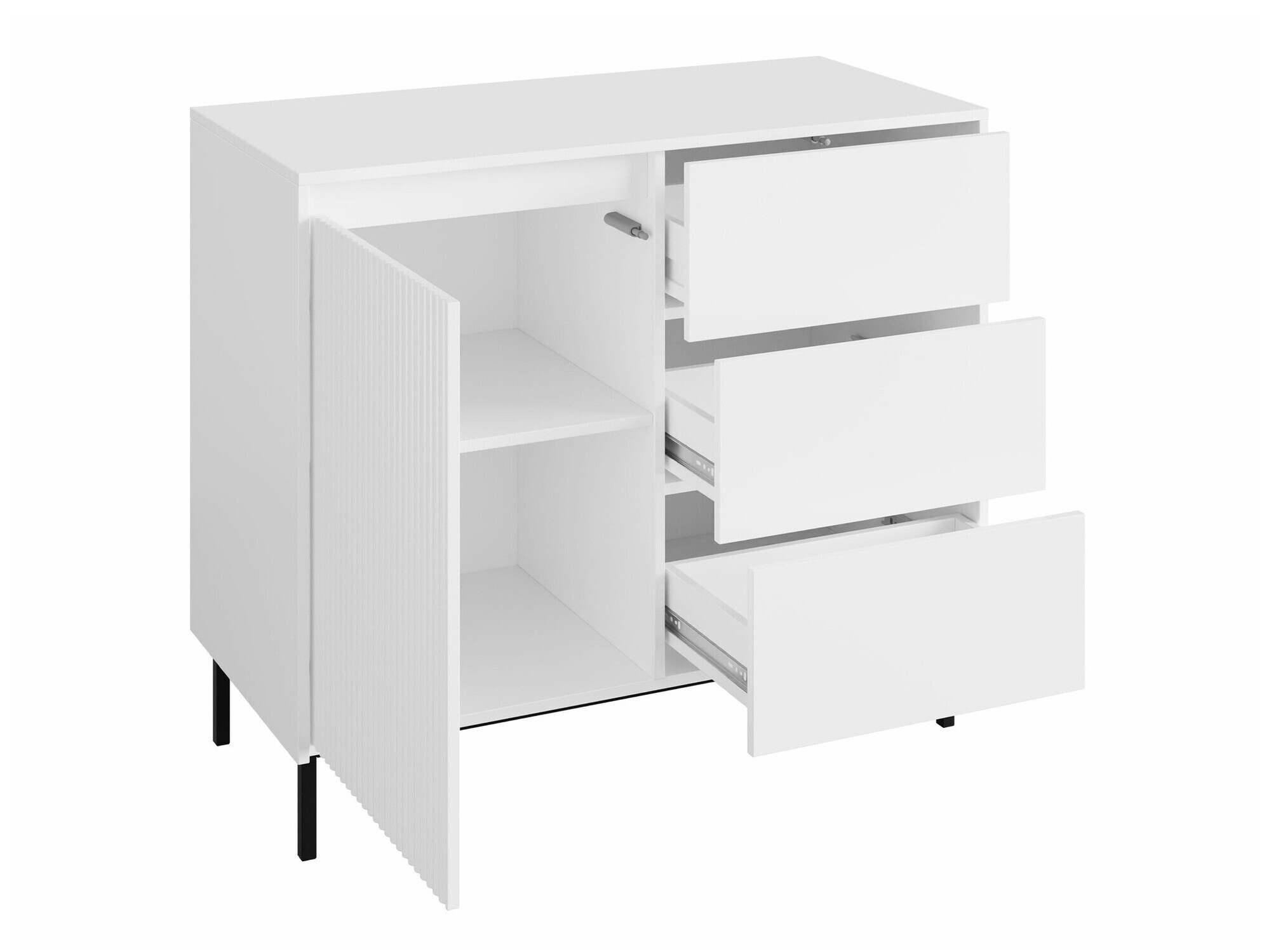 Kumode Comfivo Delruva (Melns)