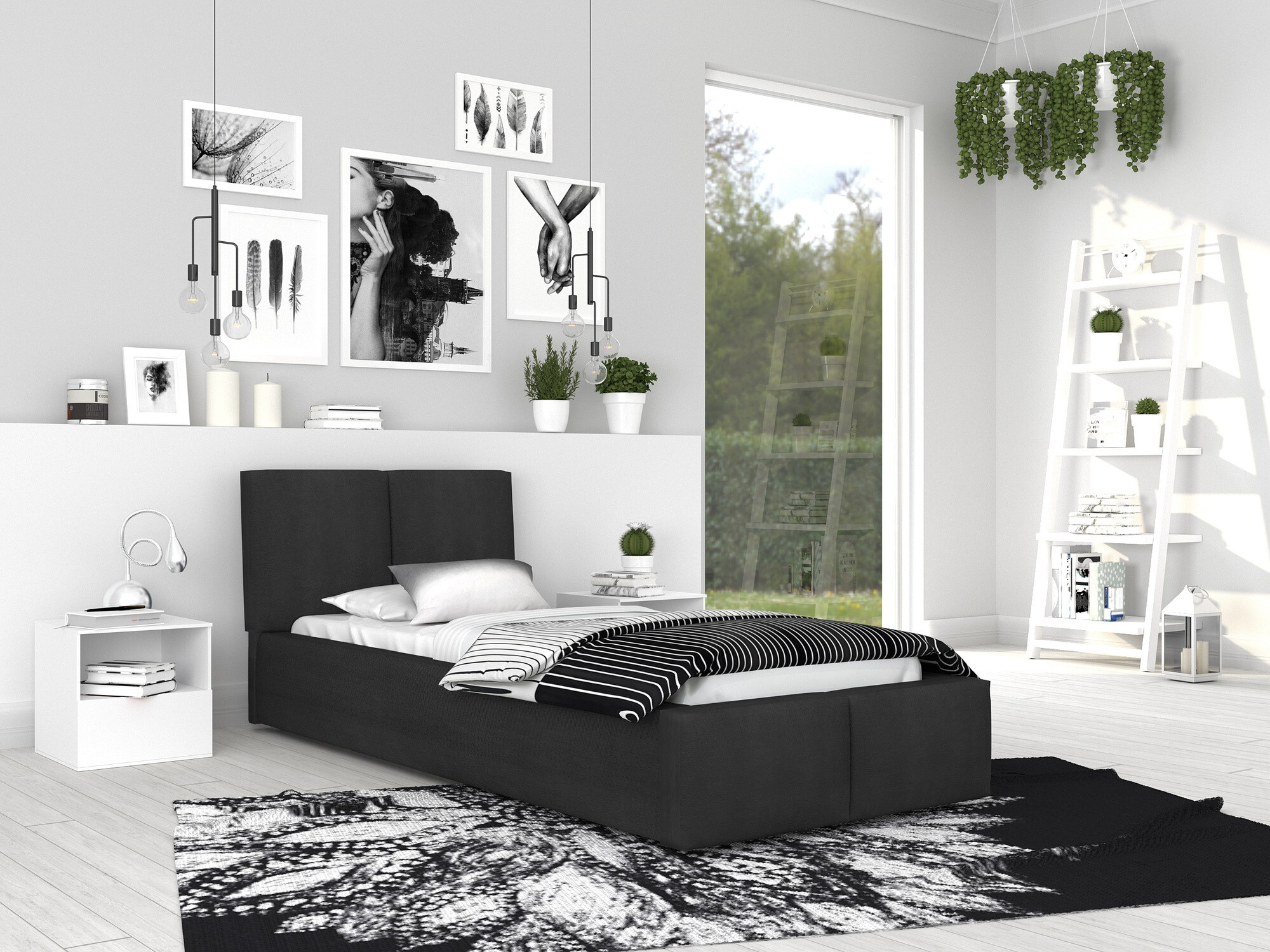 Gulta Fairfield 109 (Melns)