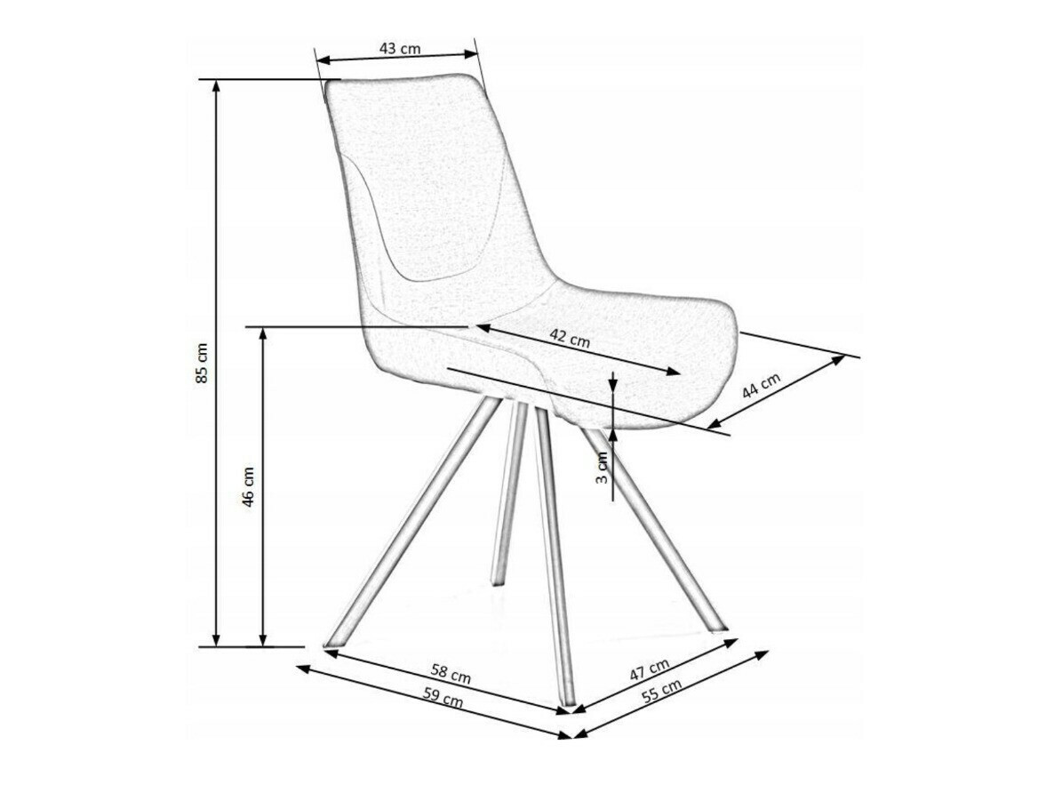 Krēsls Houston 408