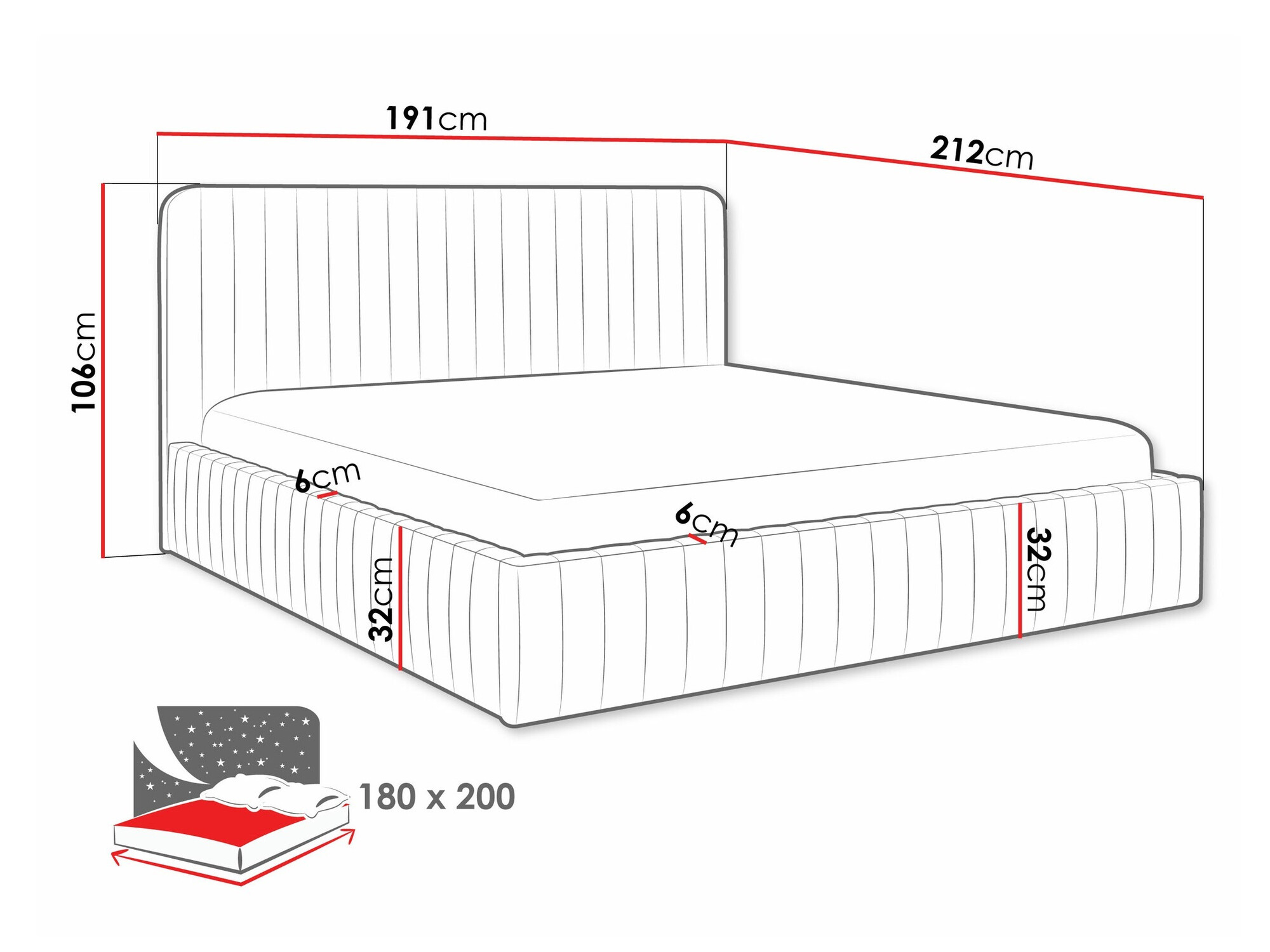 Gulta TrendyNest Caprion (Velluto 25)