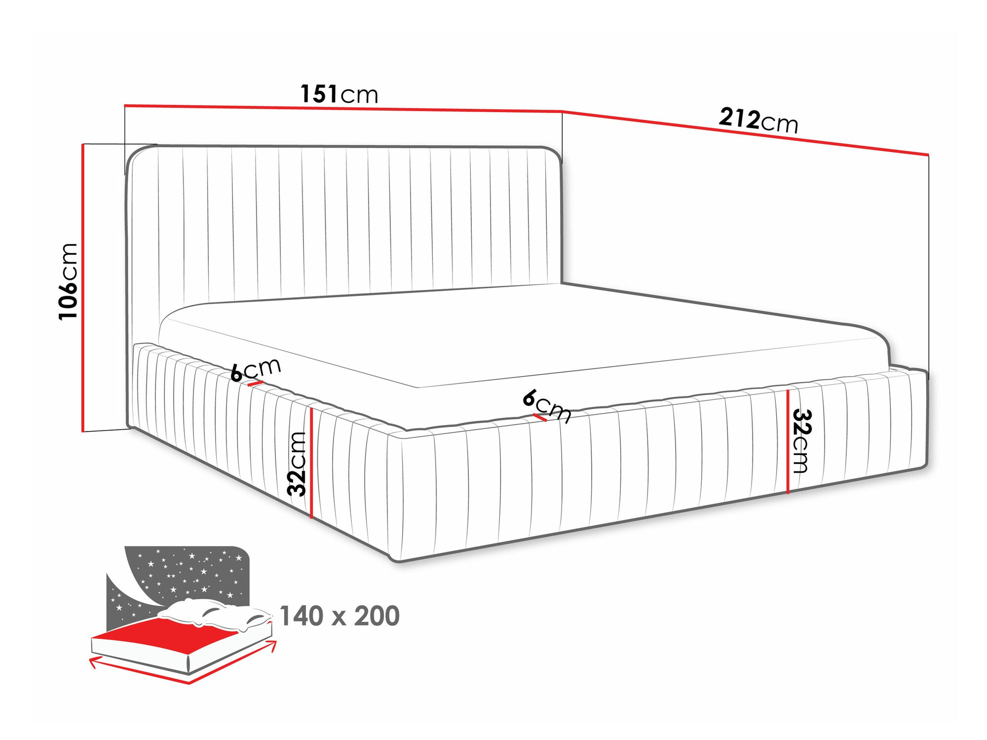 Gulta TrendyNest Caprion (Velluto 30)