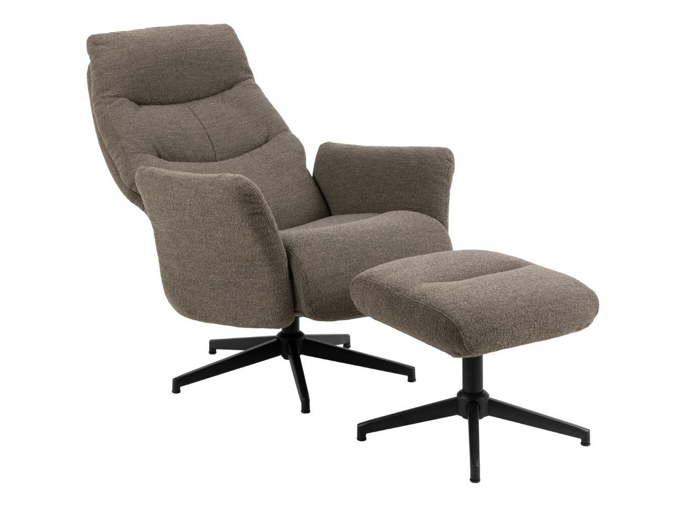 Atpūtas krēsls reglainer Norsica 804 (Pelēks)