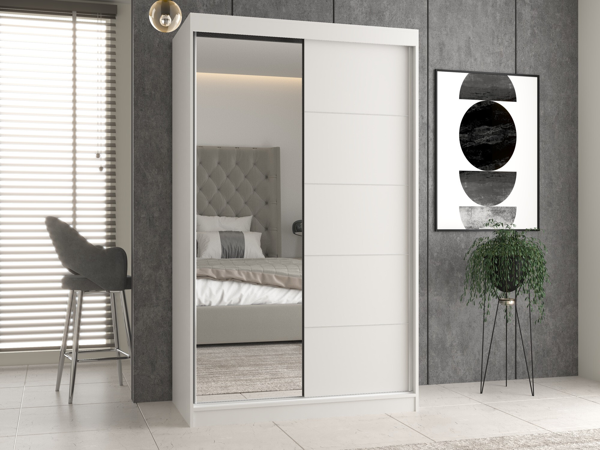 Skapis Mandeville 157 (Balts)