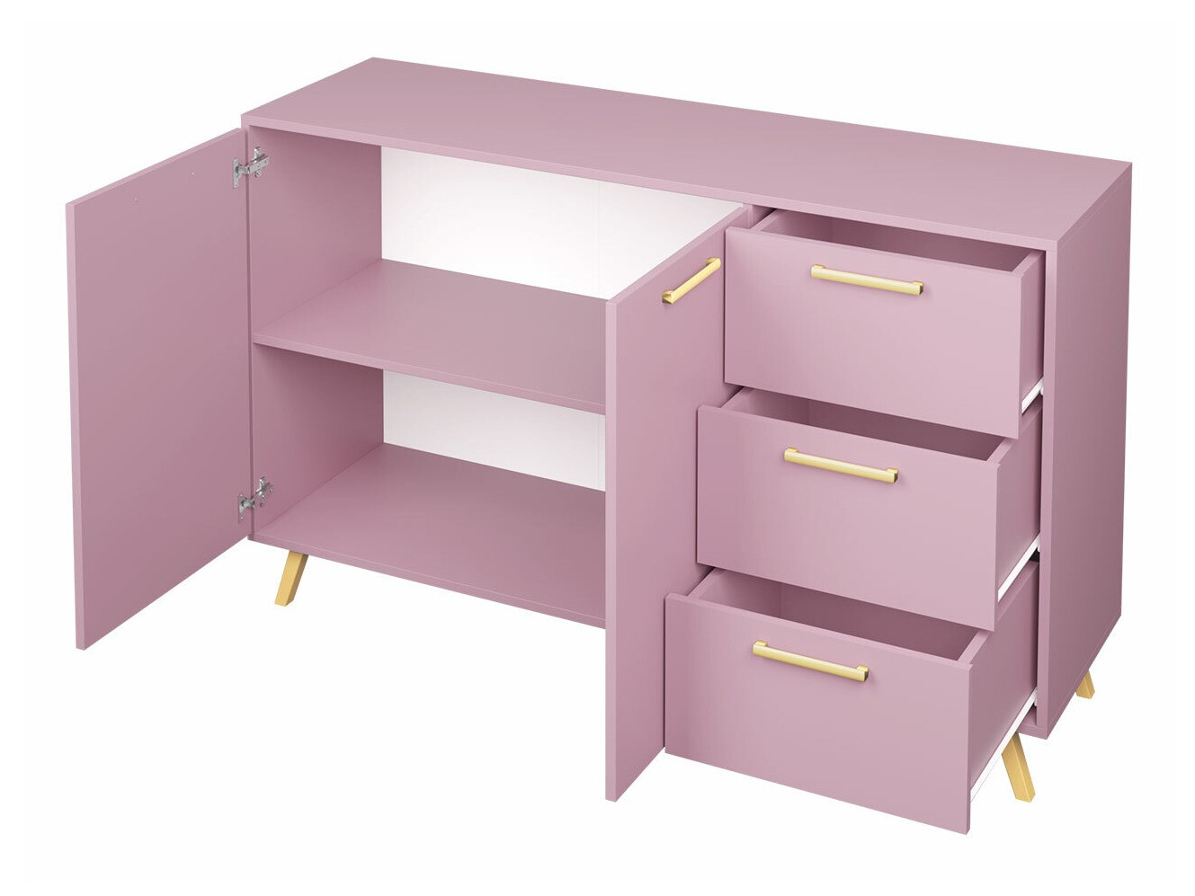 Mēbeļu komplekts Rosa (Zils)