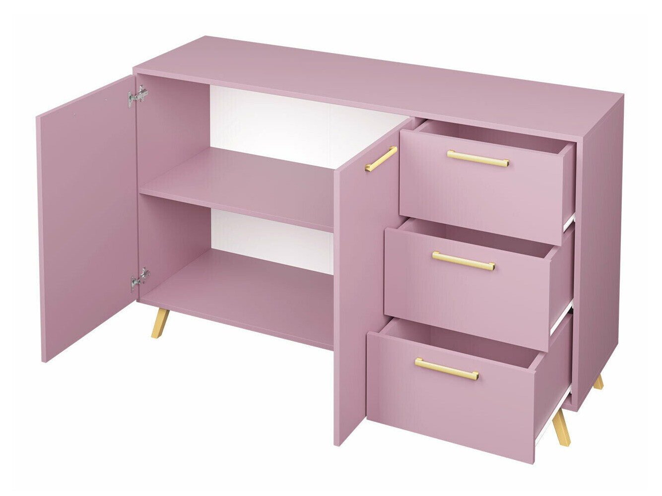Mēbeļu komplekts Rosa I (Violets)