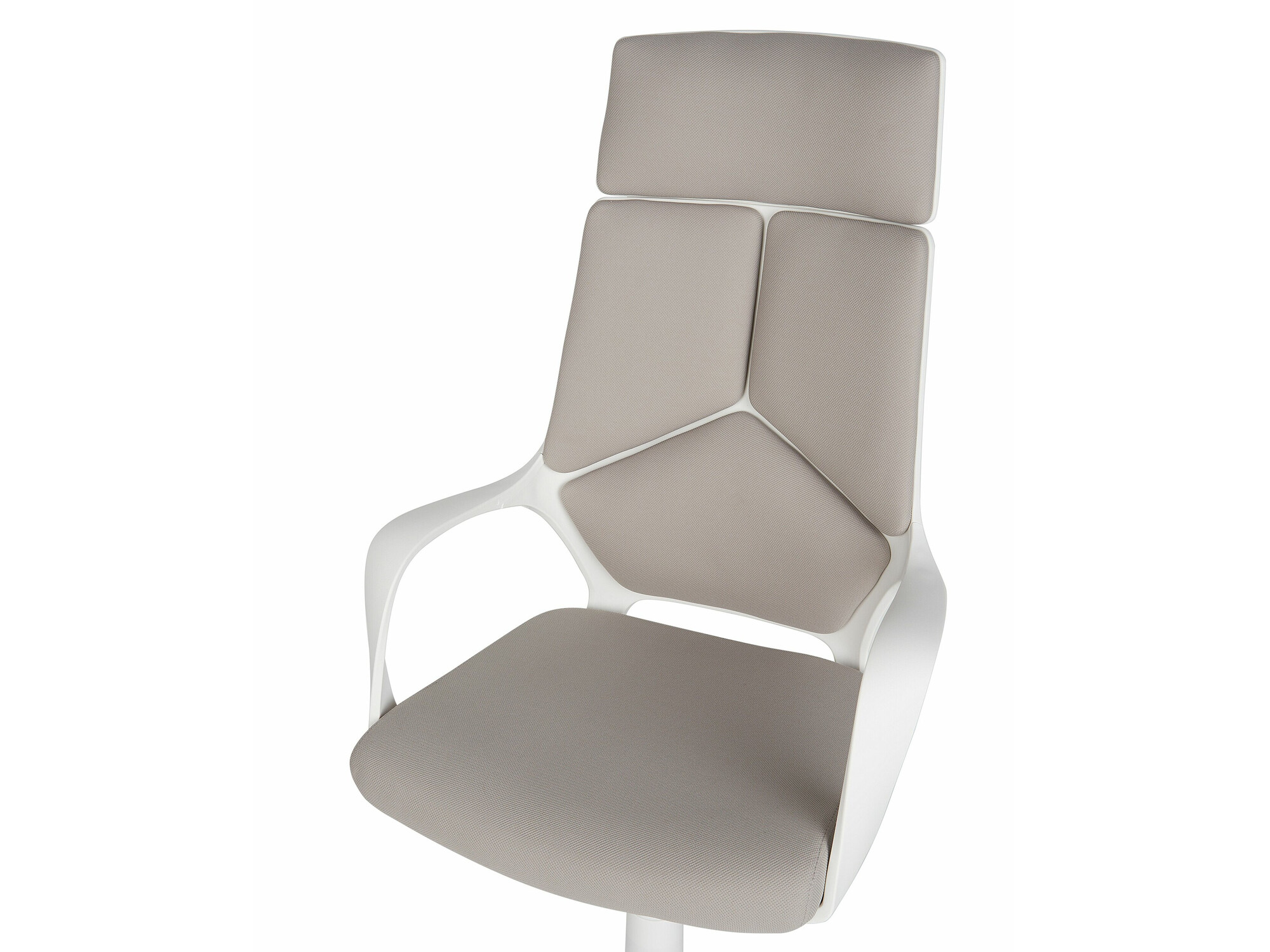 Biroja krēsls Berwyn 208 (Balts + Taupe)
