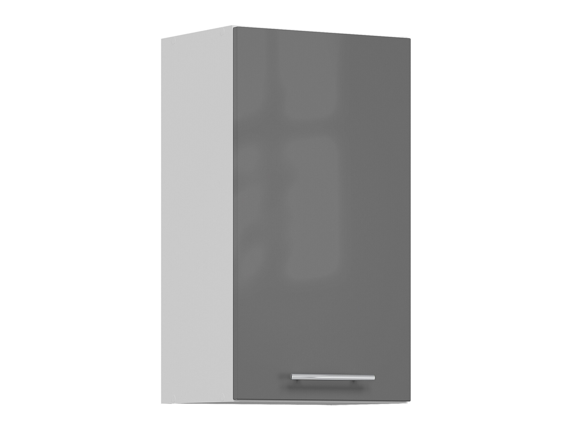 Moduļu piekarams skapis Glossy Grey 101