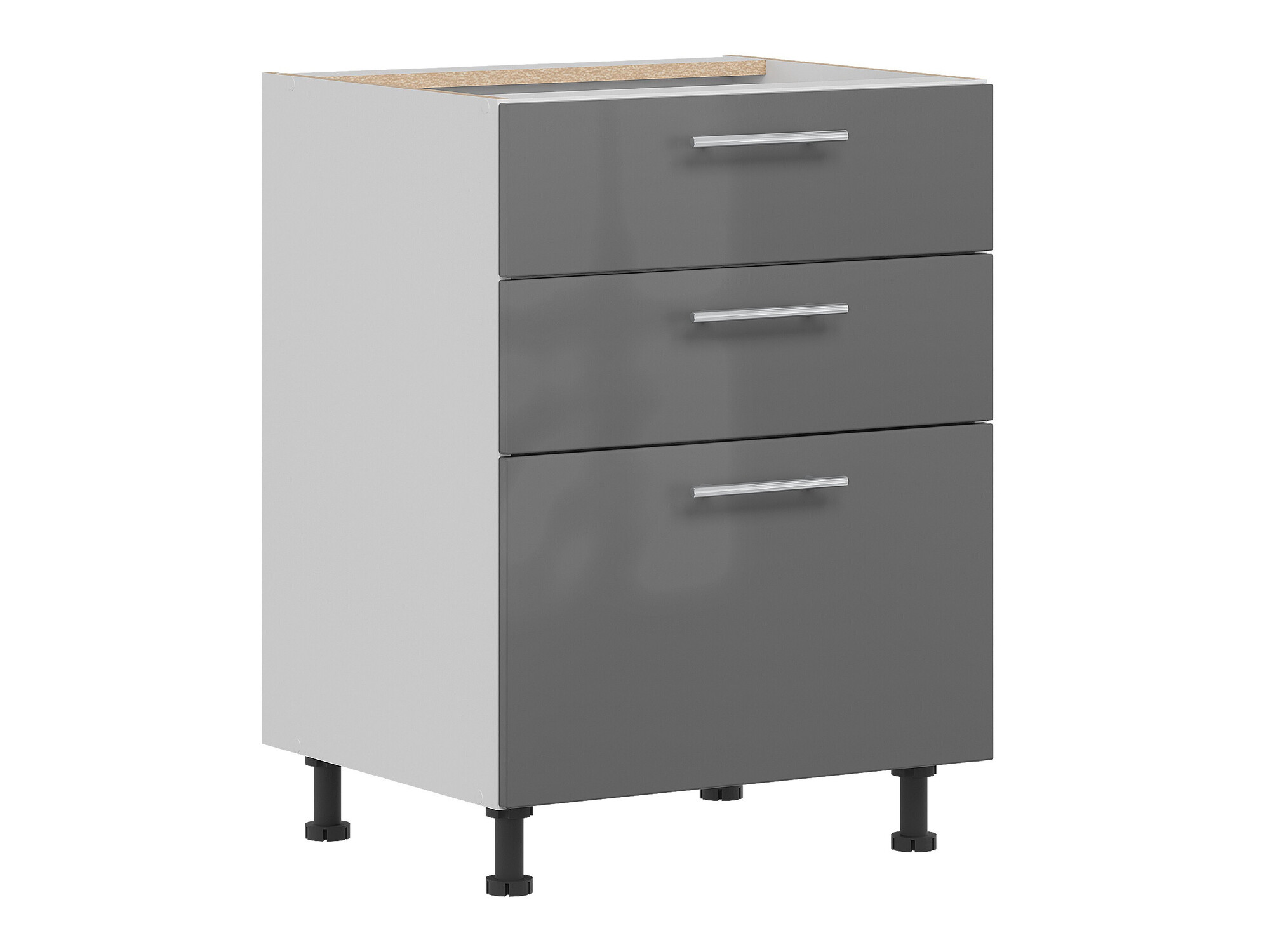 Moduļu skapis ar atvilktnēm Tiffa Grey 142