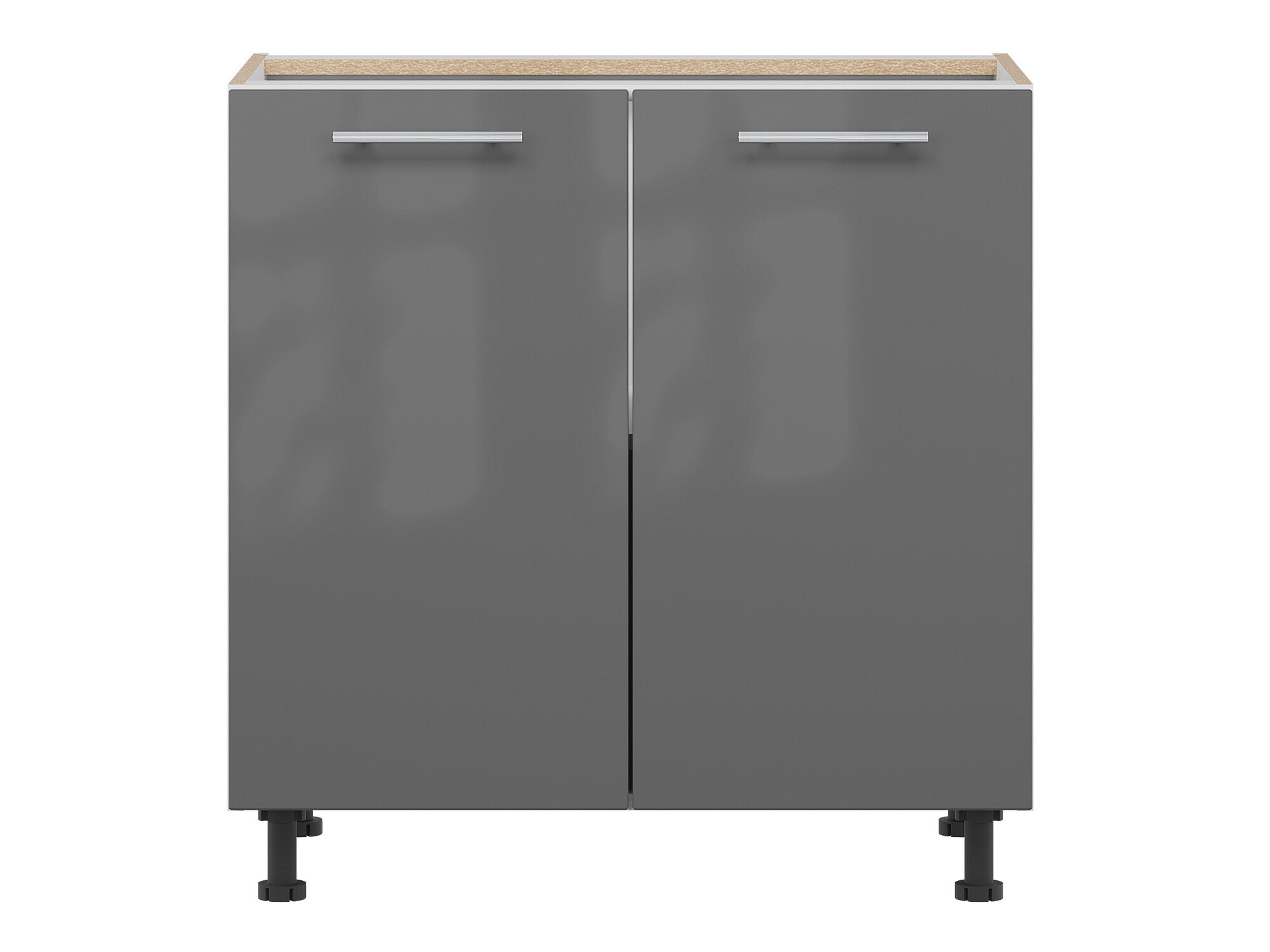 Moduļu skapis ar durvīm Tiffa Grey 143