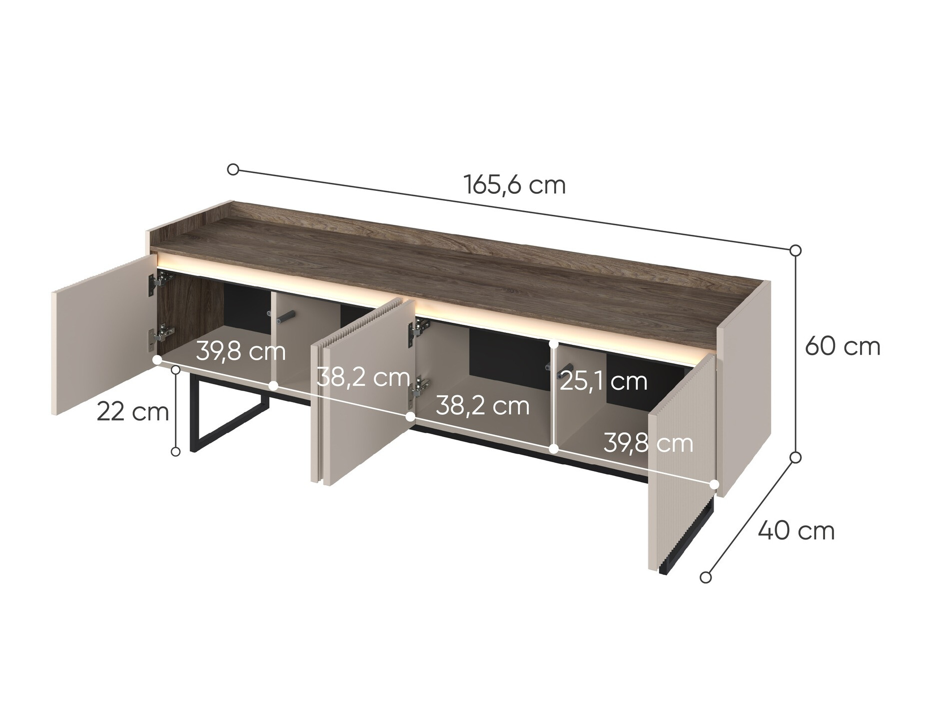 TV galds Elbtei 104