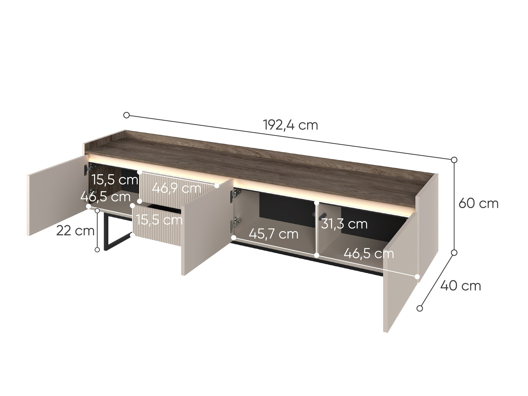 TV galds Elbtei 105