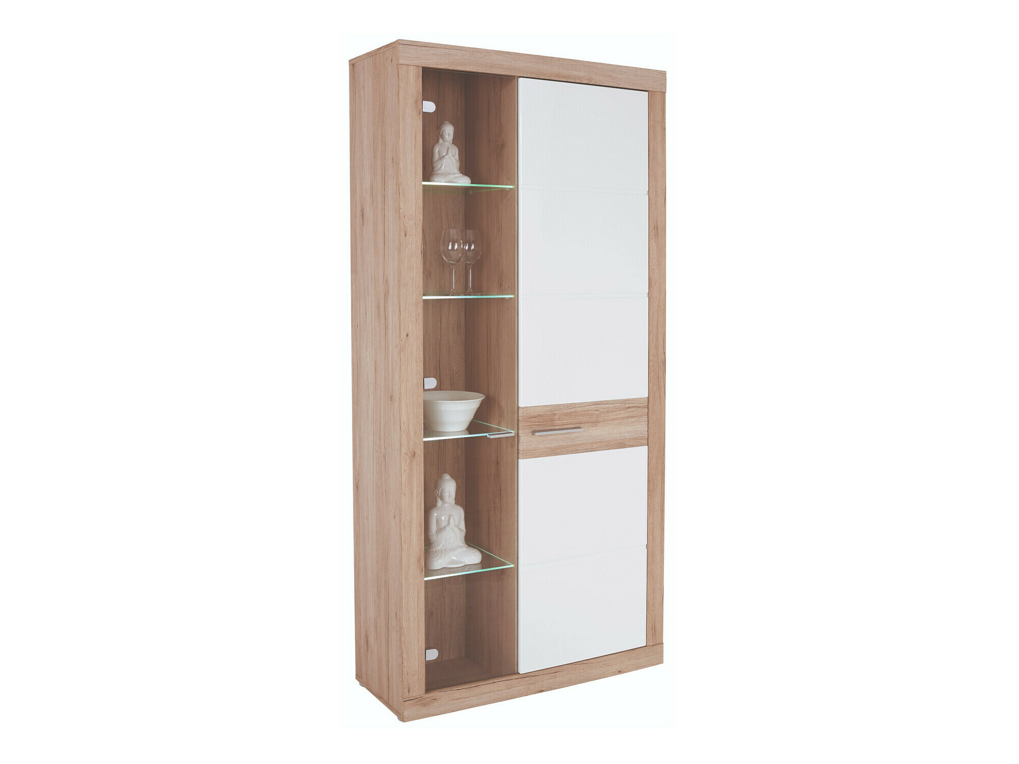 Plaukts Romfera 107 (Balts + Sanremo ozols)