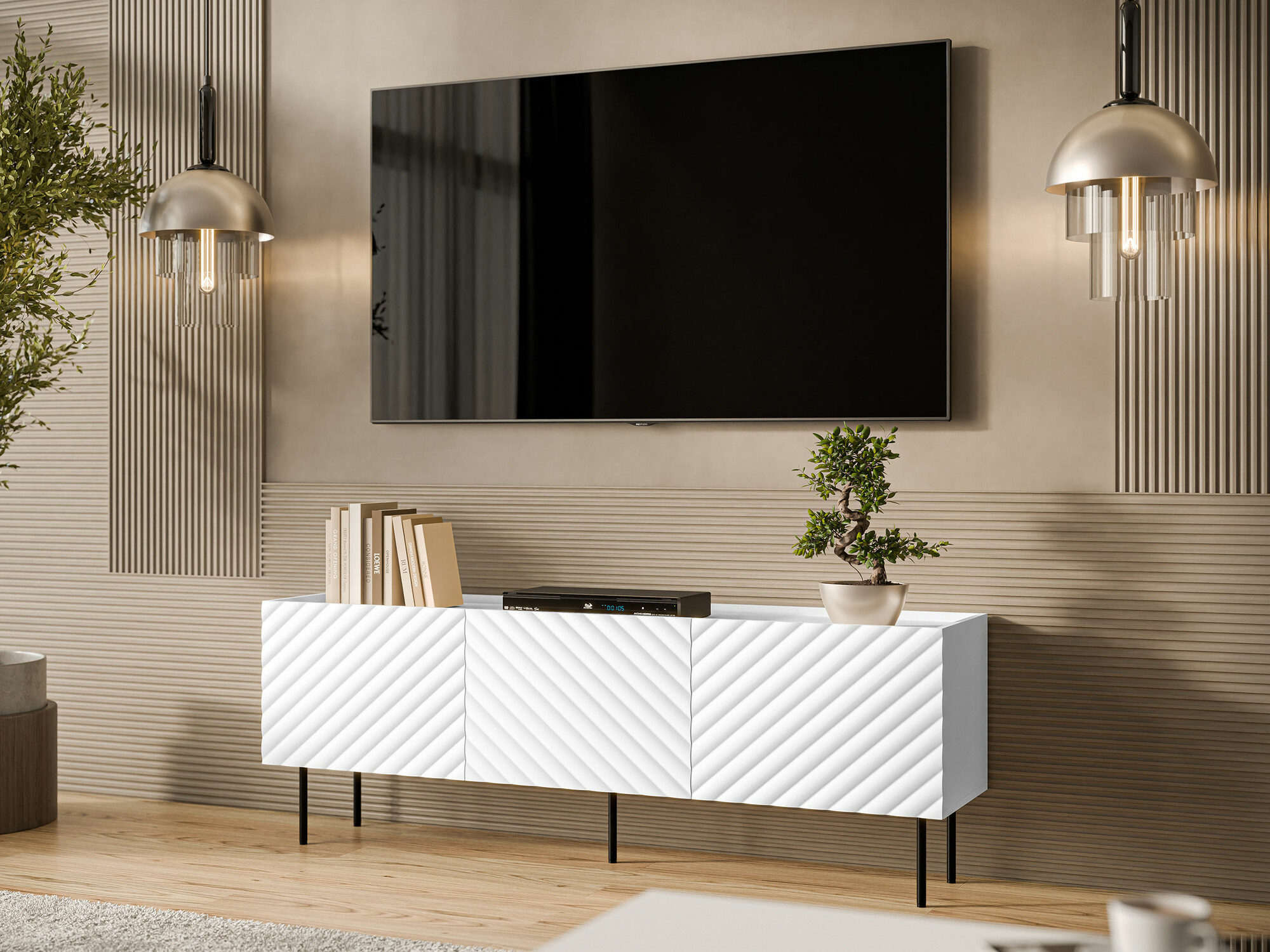 TV galds Sillen (Balts)