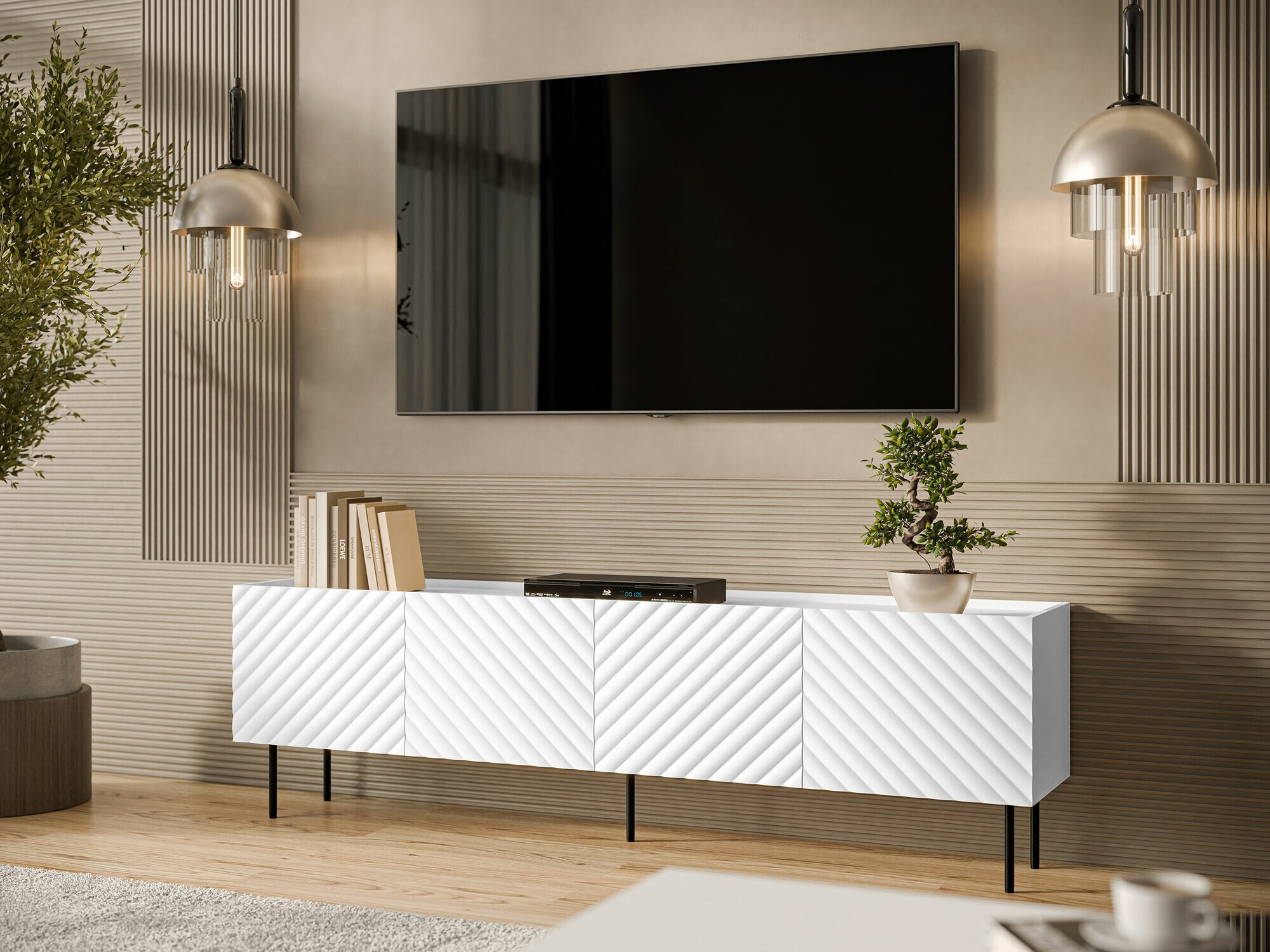 TV galds Sillen I (Balts)