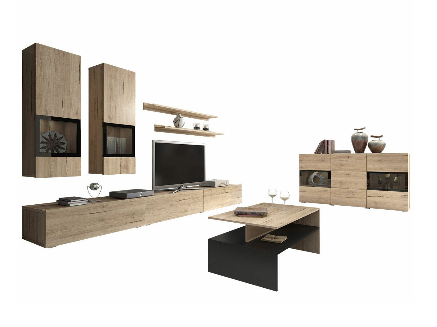 Viesistabas komplekts Serodeu 104 (Sanremo ozols)