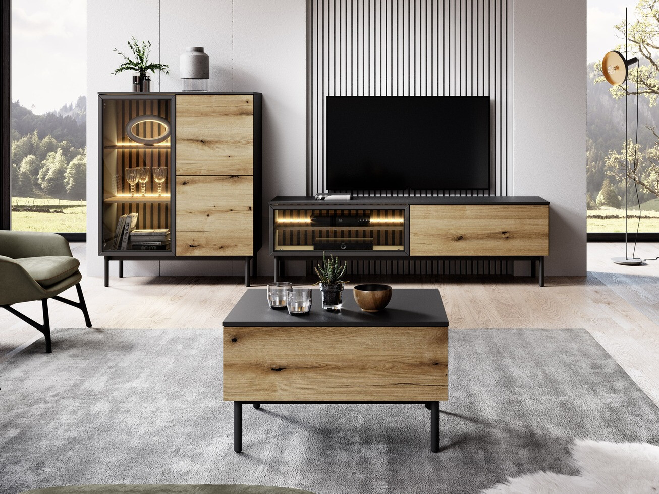 Viesistabas komplekts Livmave 107 (Nav)