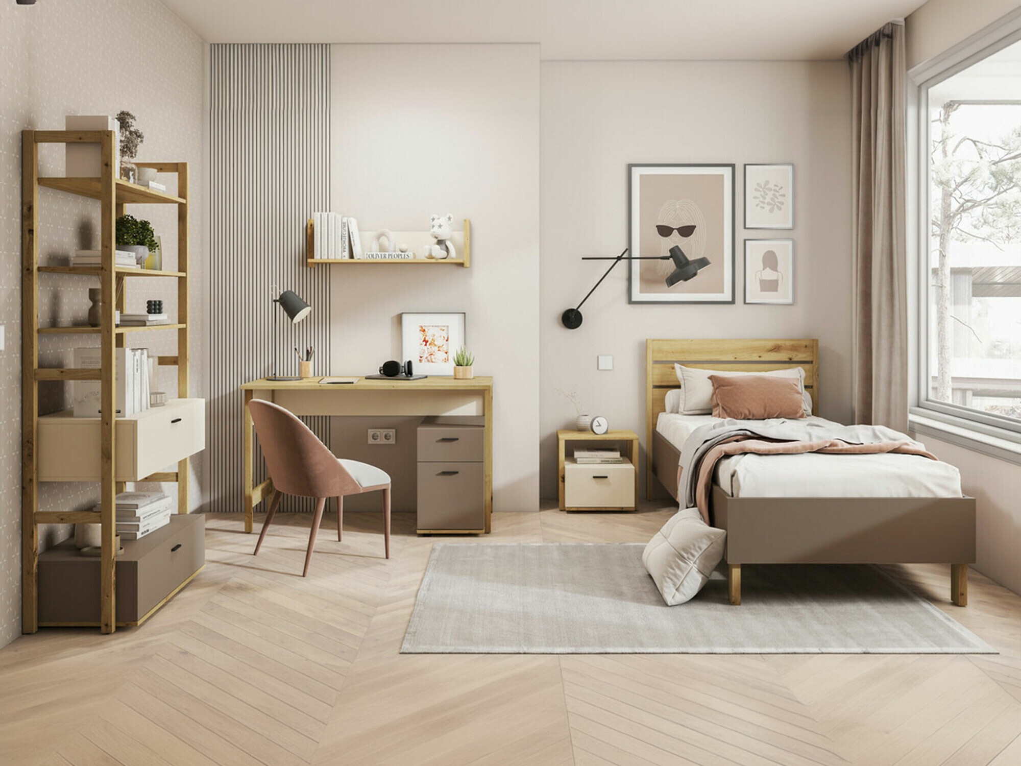Bērnu istabas komplekts Laralu 111