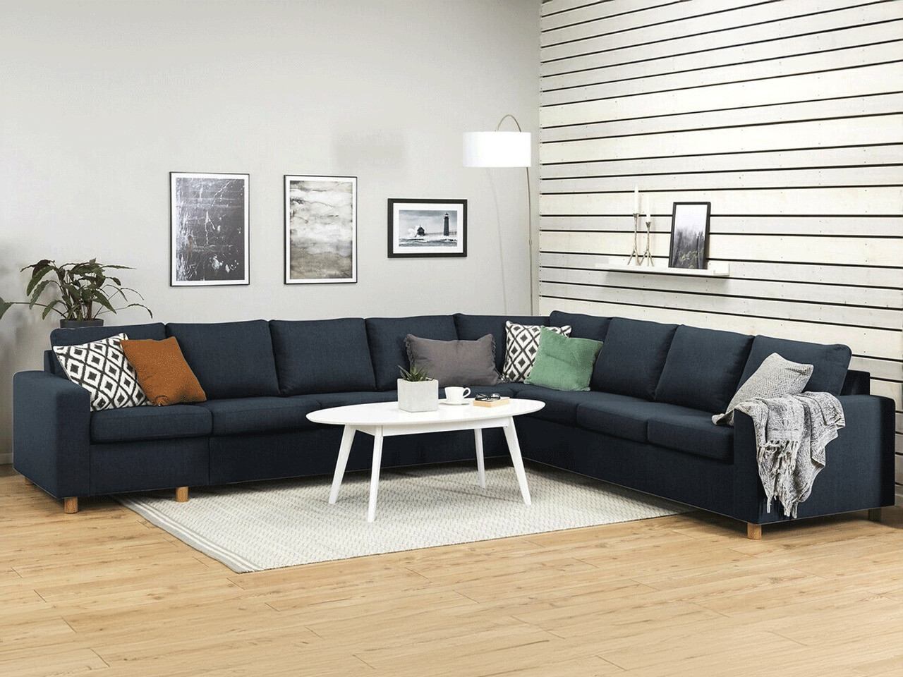 Stūra dīvāns Scandinavian Choice Remavio 148 (Inari 80)