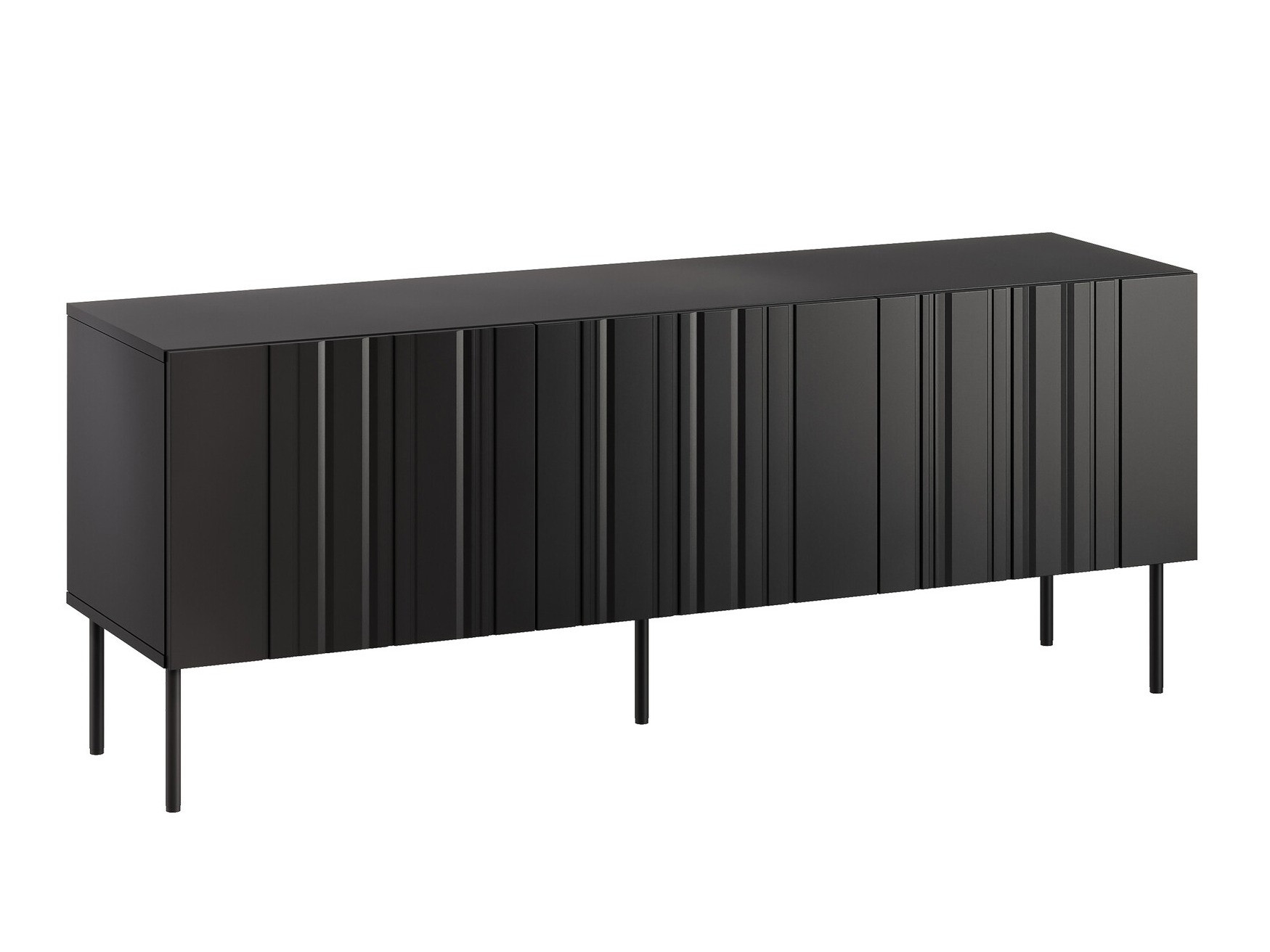 TV galds Evavese 102 (Melns)