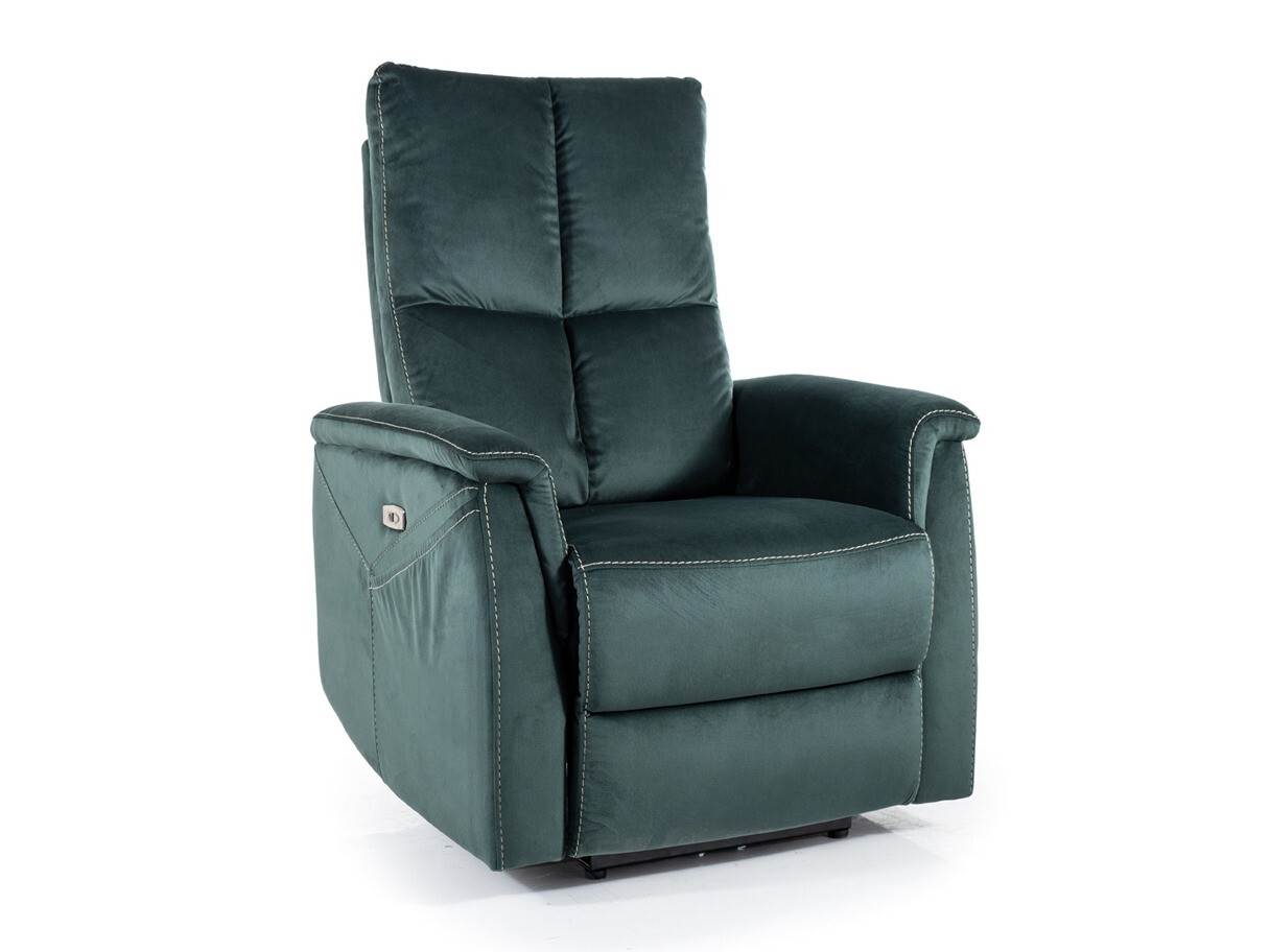 Atpūtas krēsls reglainer Detroit 535 (Zaļš)