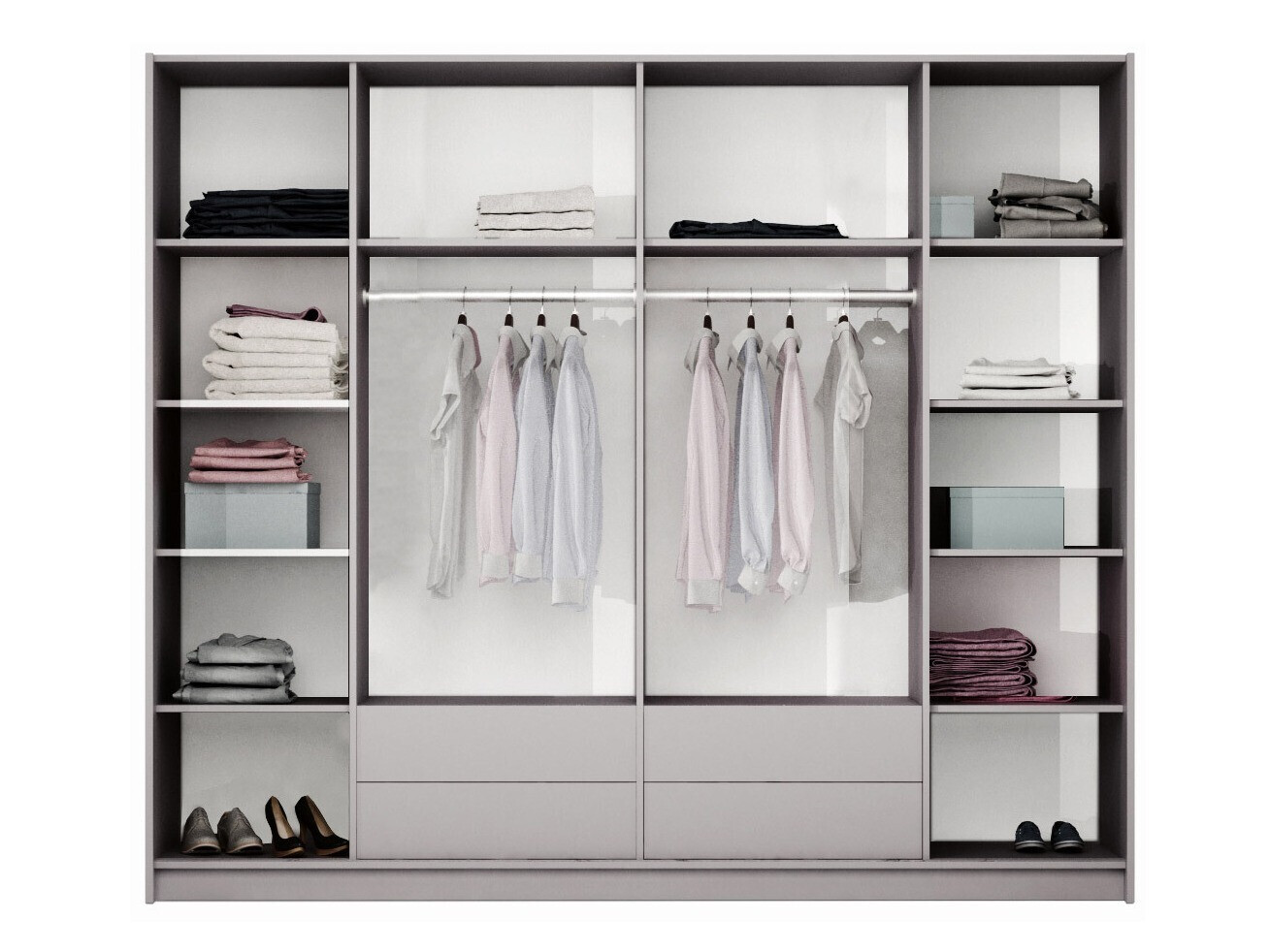 Skapis Honolulu 121 (Balts)