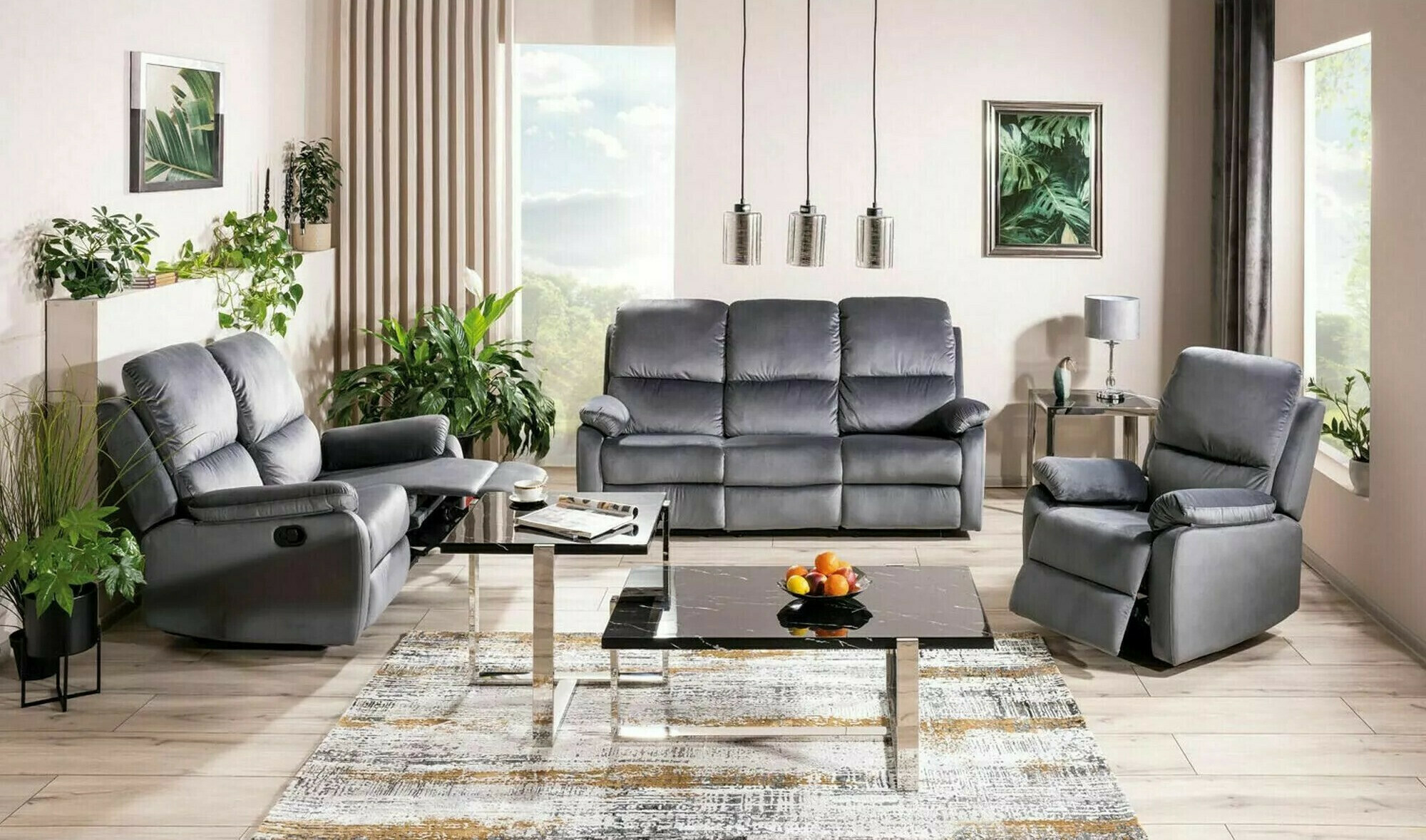 Dīvāns reglainer Detroit 552