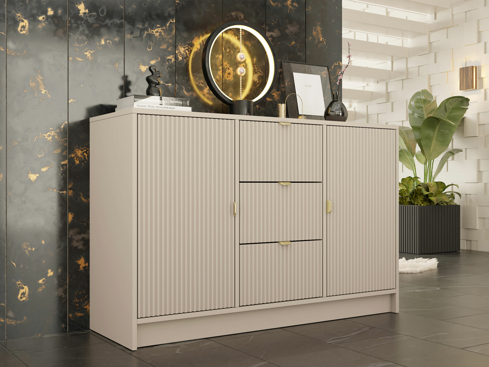 Kumode Comfivo Papilio (Bēšs)