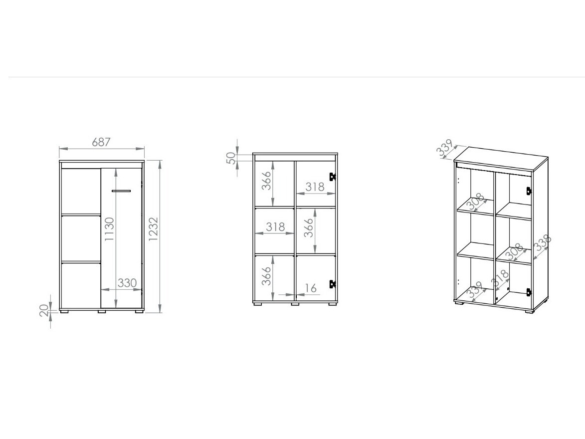 Skapis Calvere 106