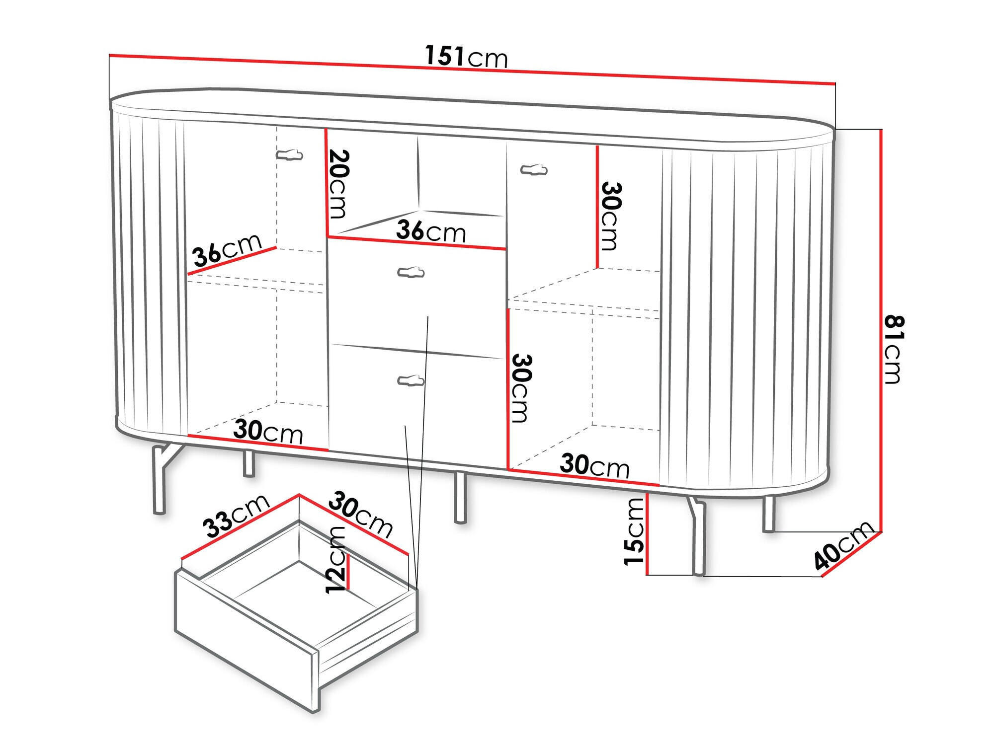 Kumode Novmono 101 (Melns)