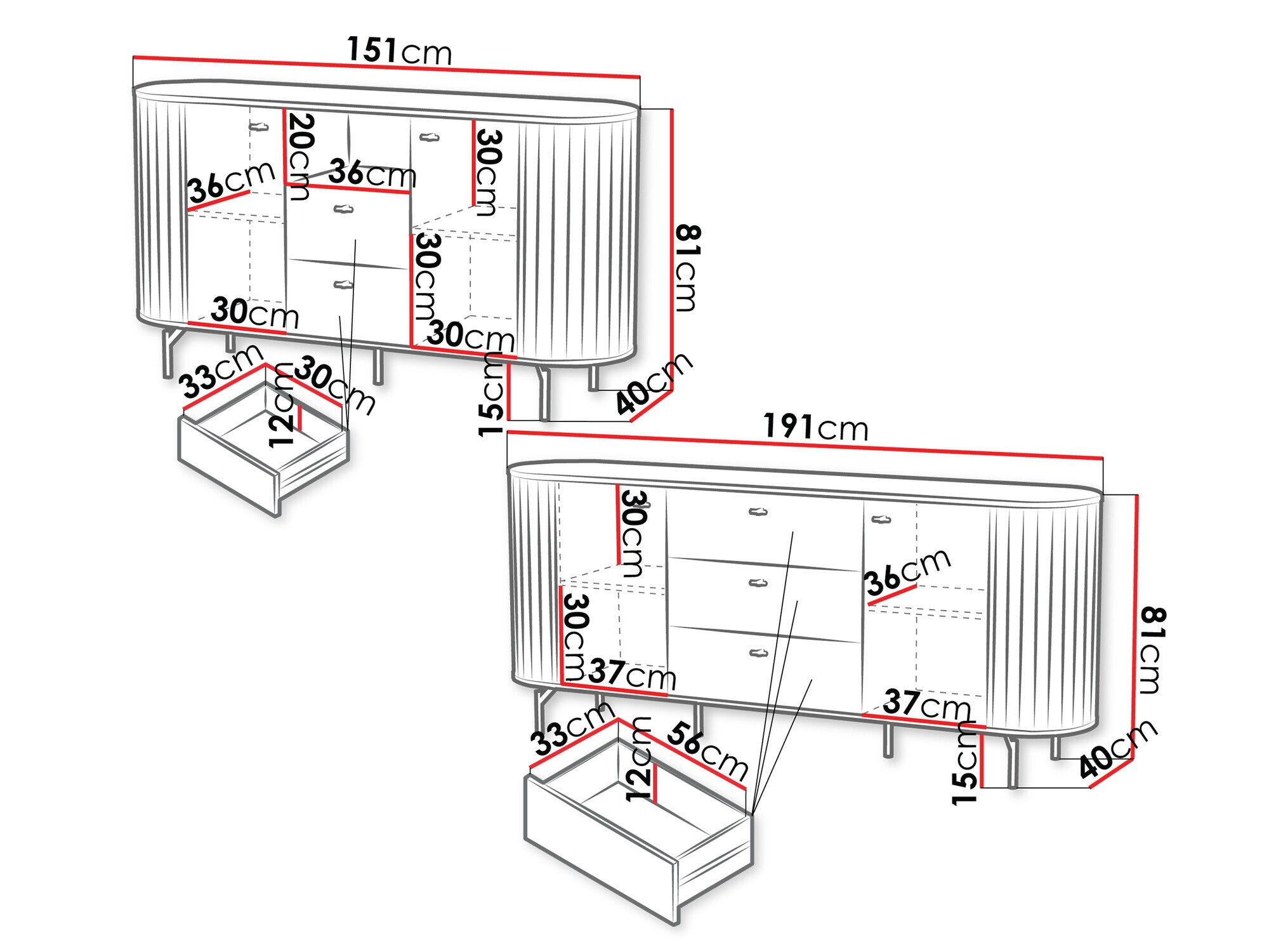 Viesistabas komplekts Novmono 110 (Melns)