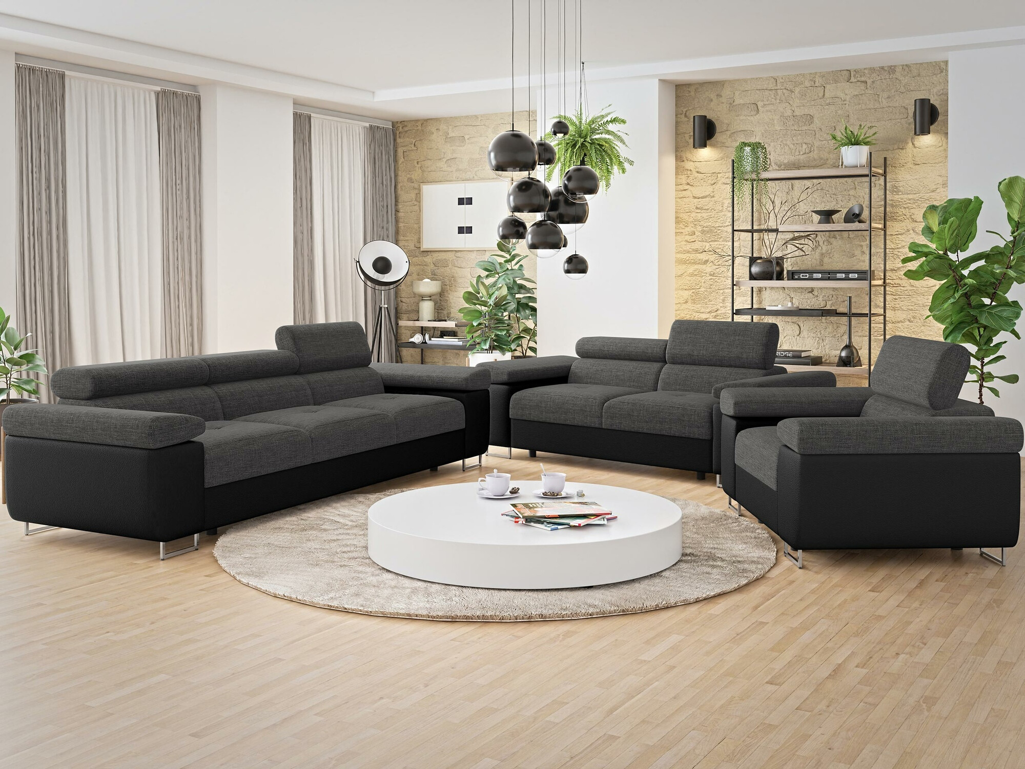 Dīvāns Comfivo Vinetum III (Soft 011 + Lux 06)