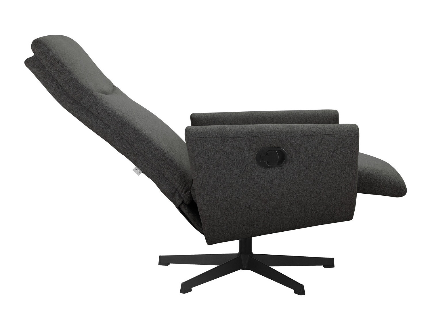 Atpūtas krēsls reglainer Denton 1370 (Antracīts)