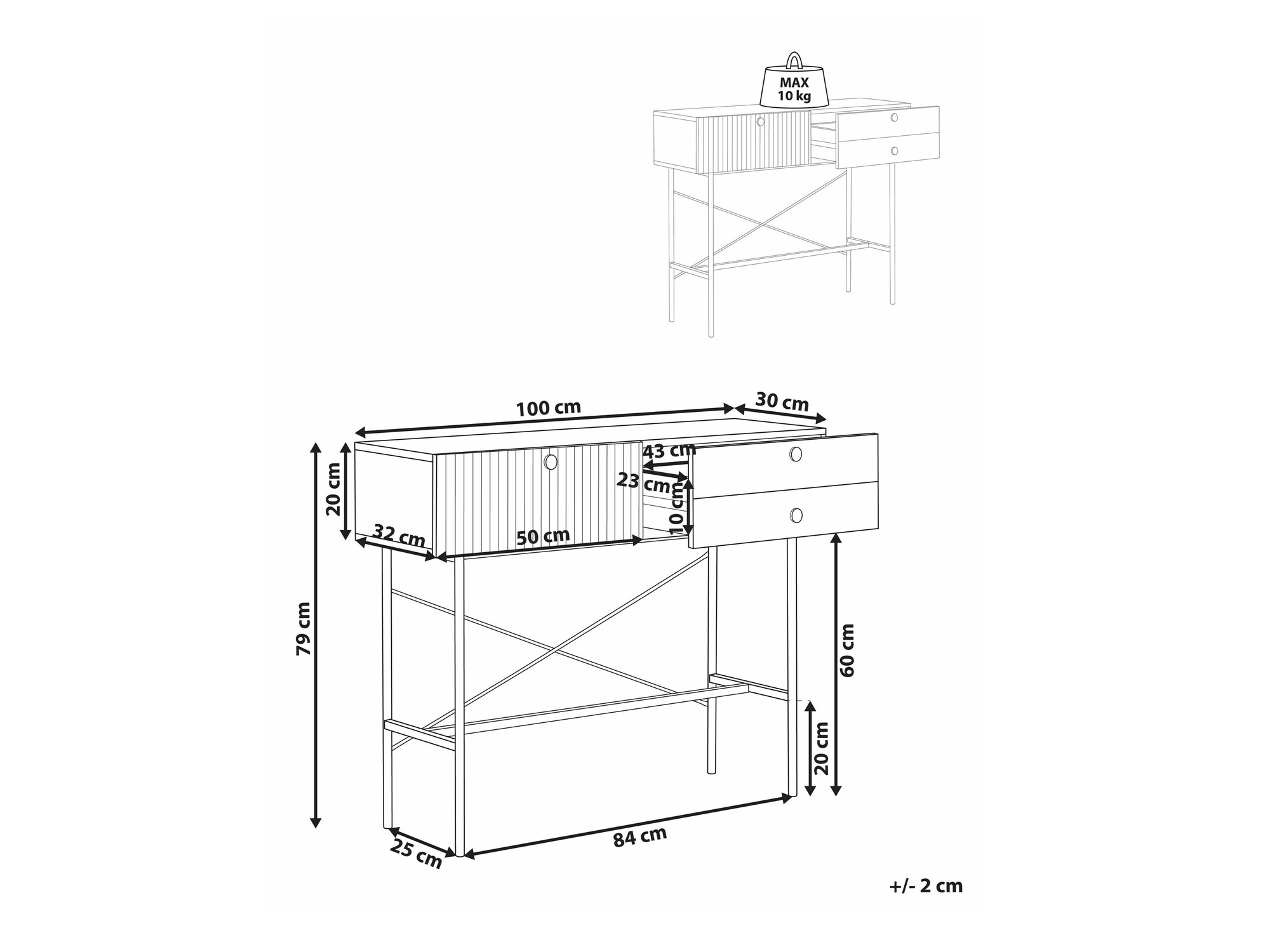 Konsole Berwyn 2300