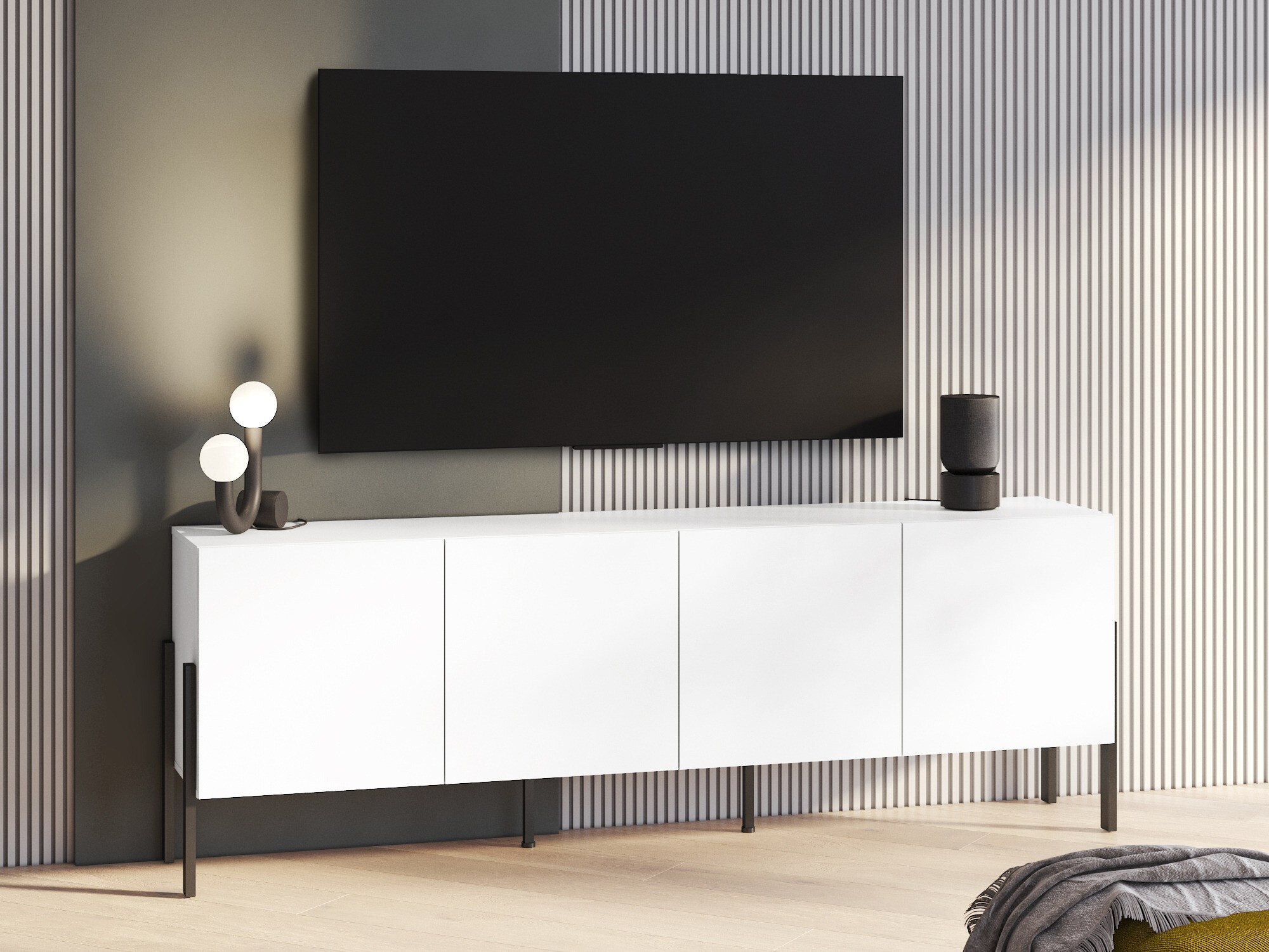 TV galds Etsore 100 (Balts)