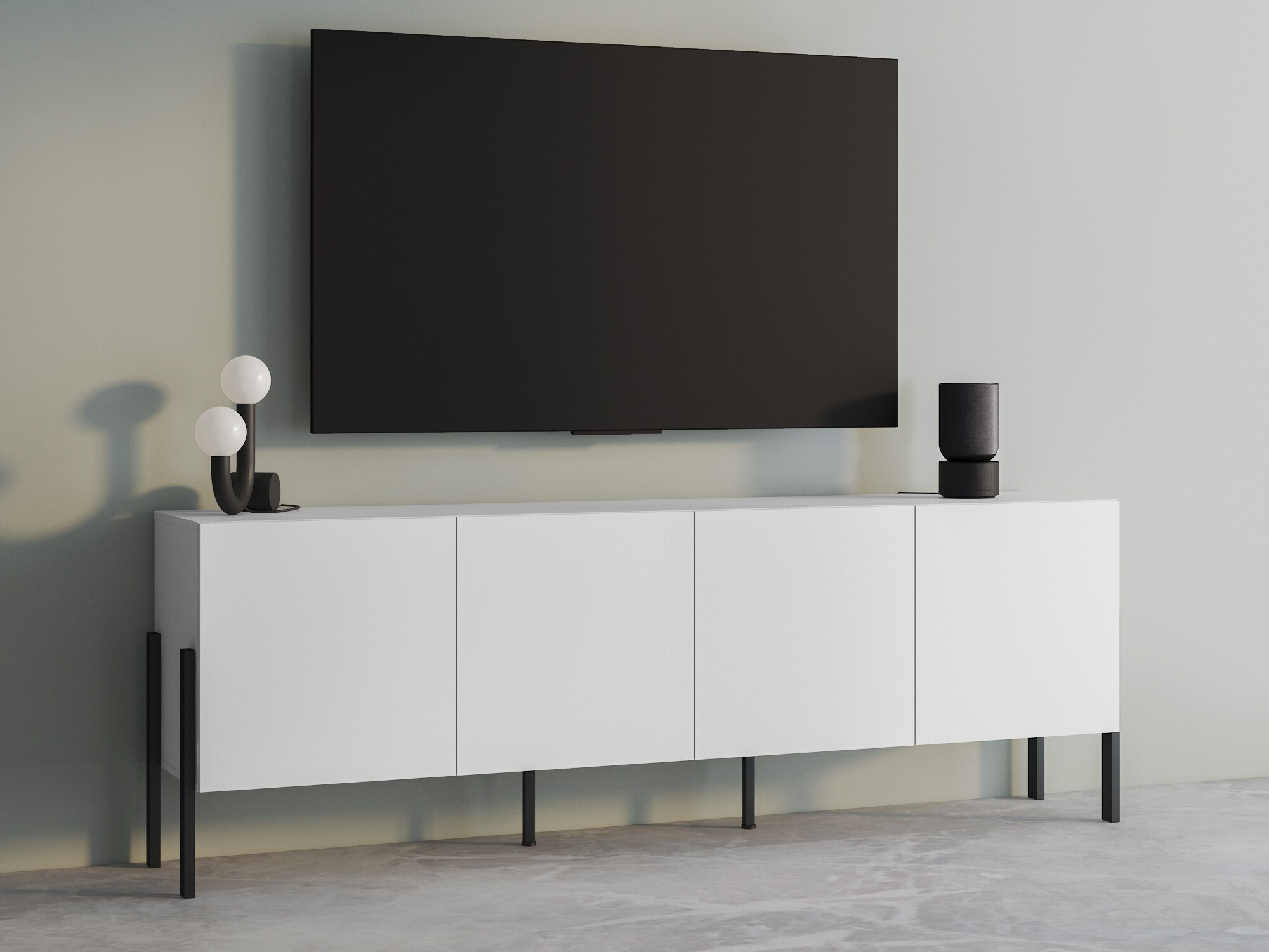 TV galds Etsore 100 (Balts)
