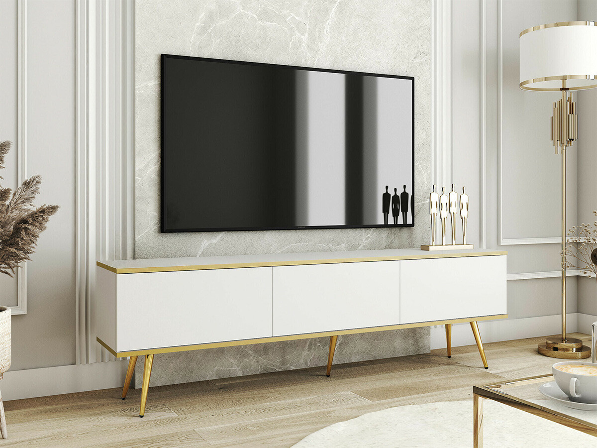 TV galds Princal II (Balts)