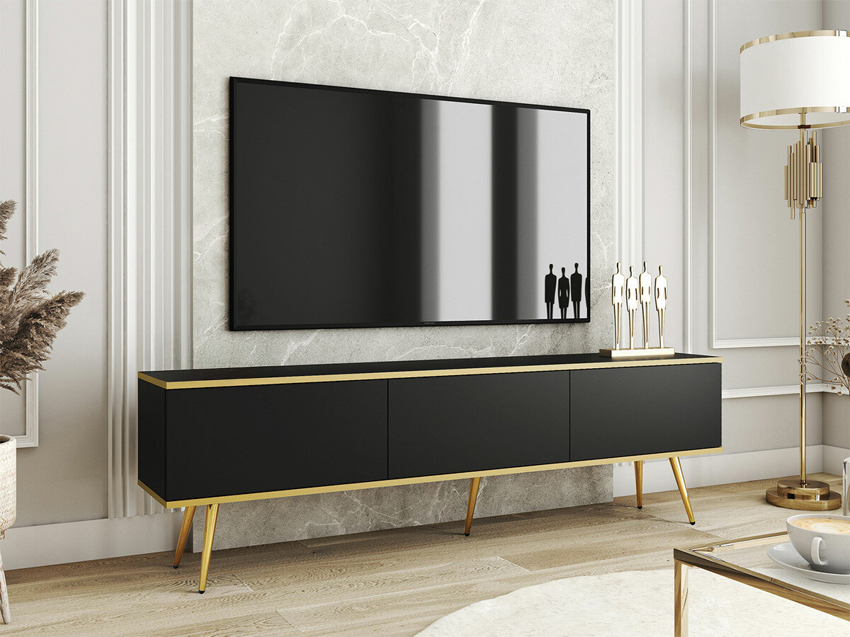 TV galds Princal II (Melns)