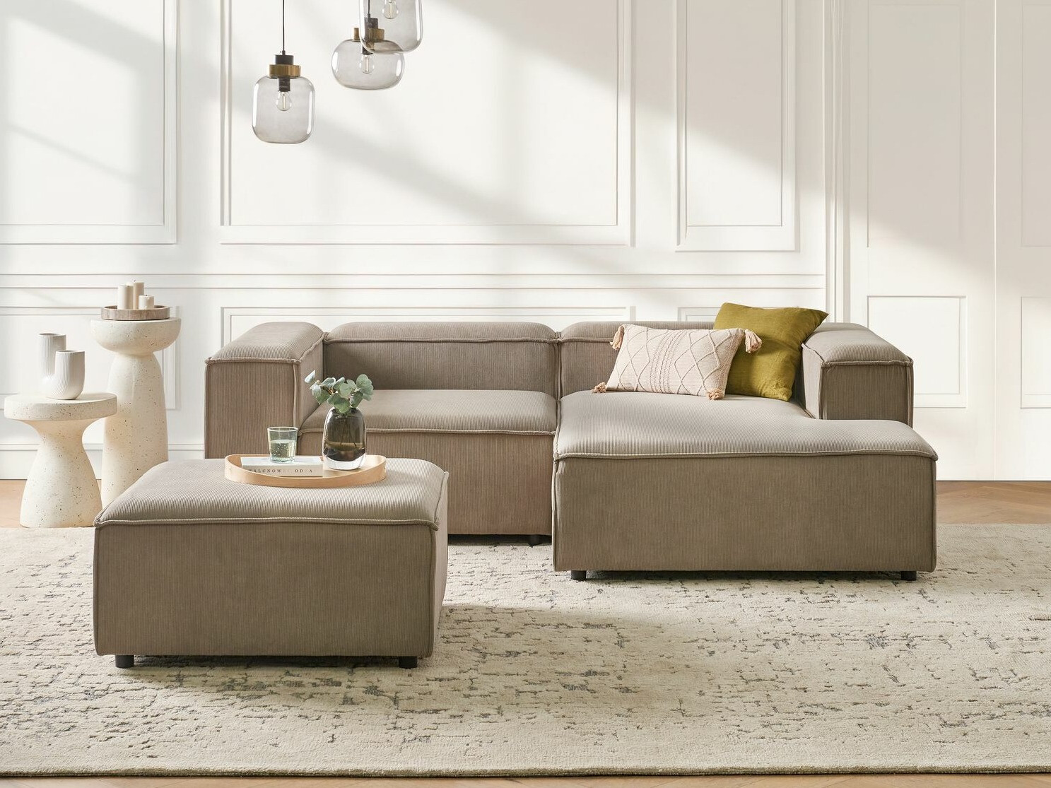 Moduļu krēsls Serophi 101 (Taupe)