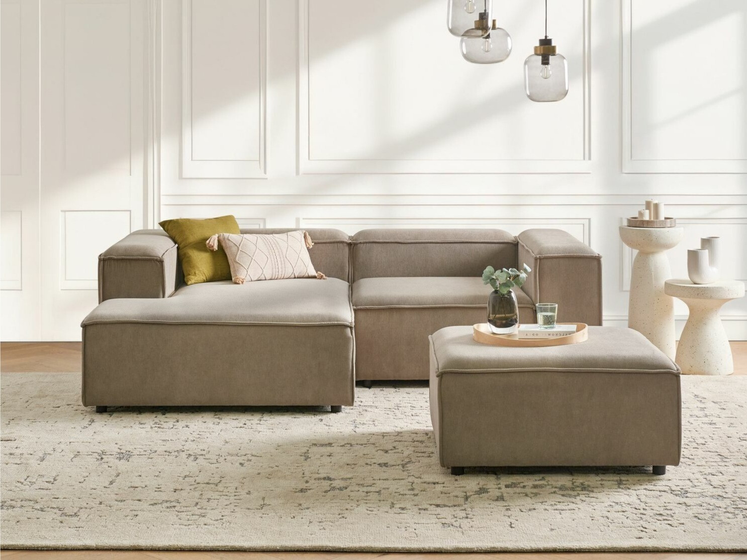 Moduļu krēsls Serophi 101 (Taupe)