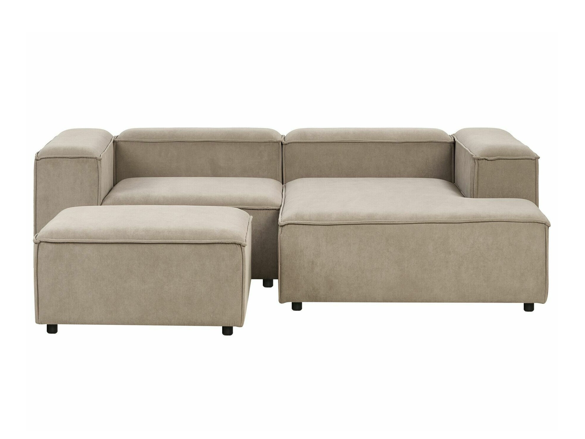 Mīksto mēbeļu komplekts Serophi 105 (Taupe)