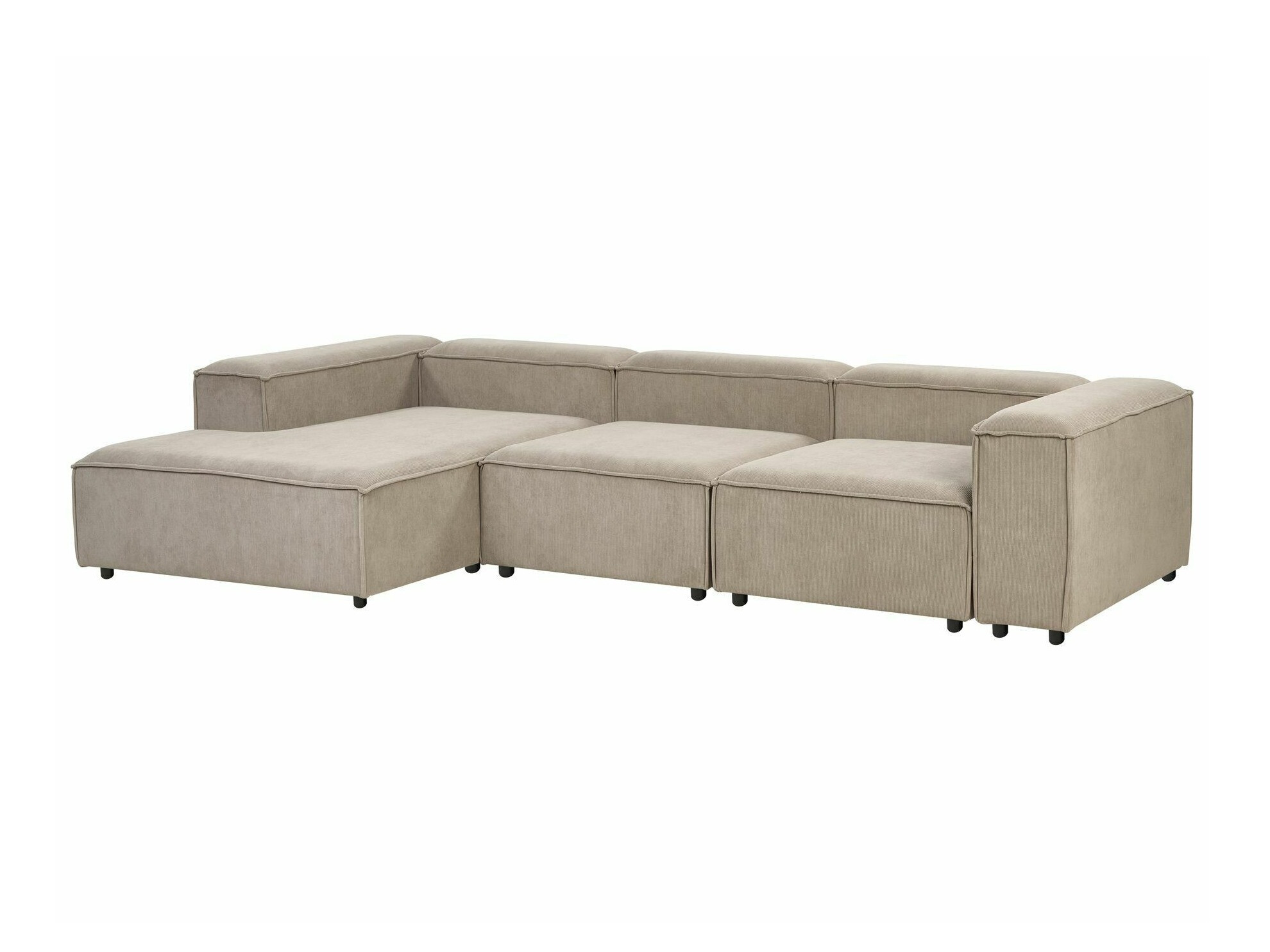 Moduļu stūra dīvāns Serophi 106 (Taupe)