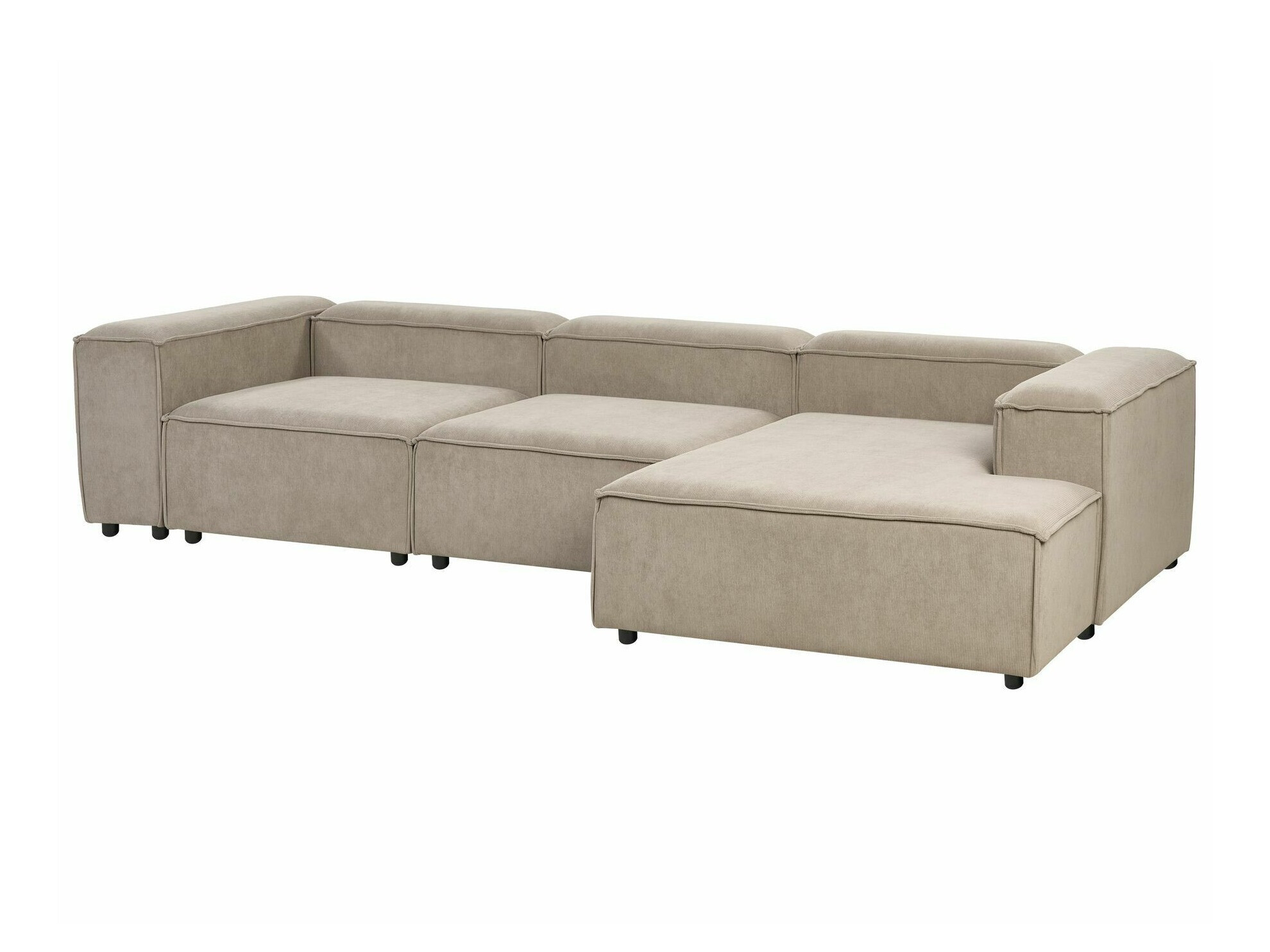 Moduļu stūra dīvāns Serophi 106 (Taupe)