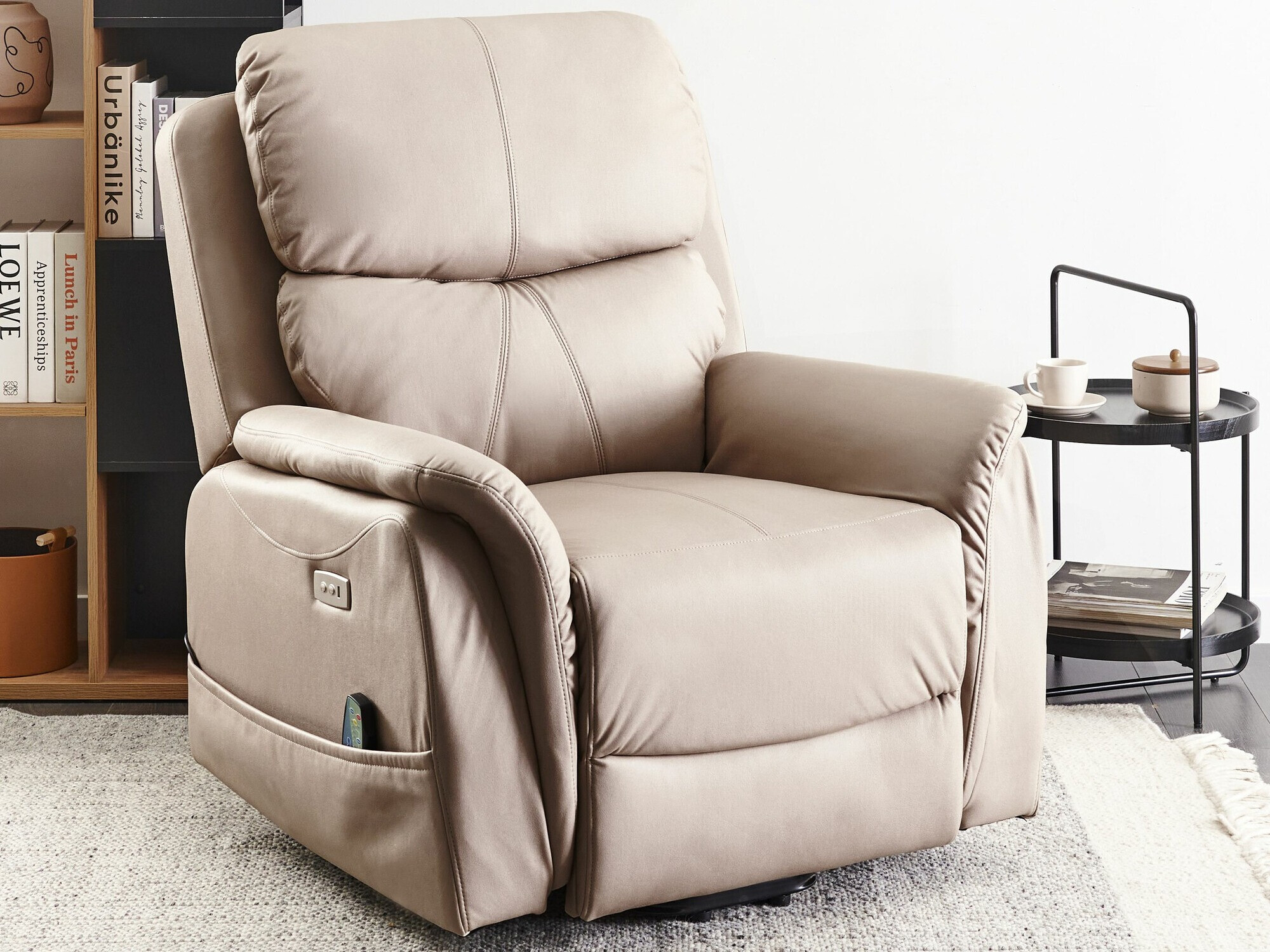 Atpūtas krēsls reglainer Berwyn 2444 (Taupe)
