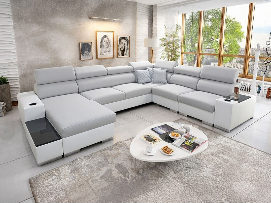 Stūra dīvāns Pearland 105 (Ekj 01 + Luxo 6601 + Evo 32)