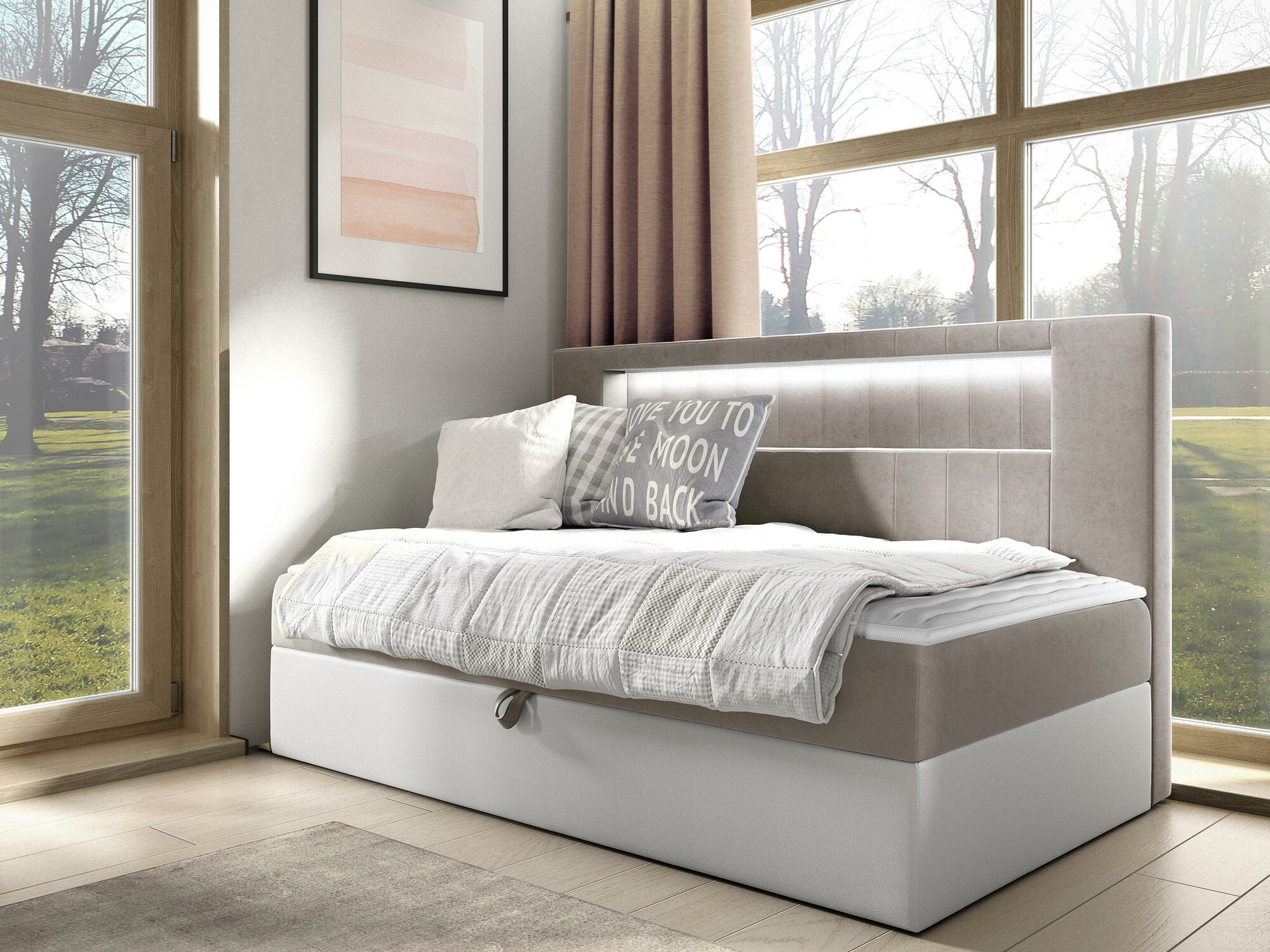 Kontinentālā gulta Lucus IV (Soft 017 + Fresh 1)
