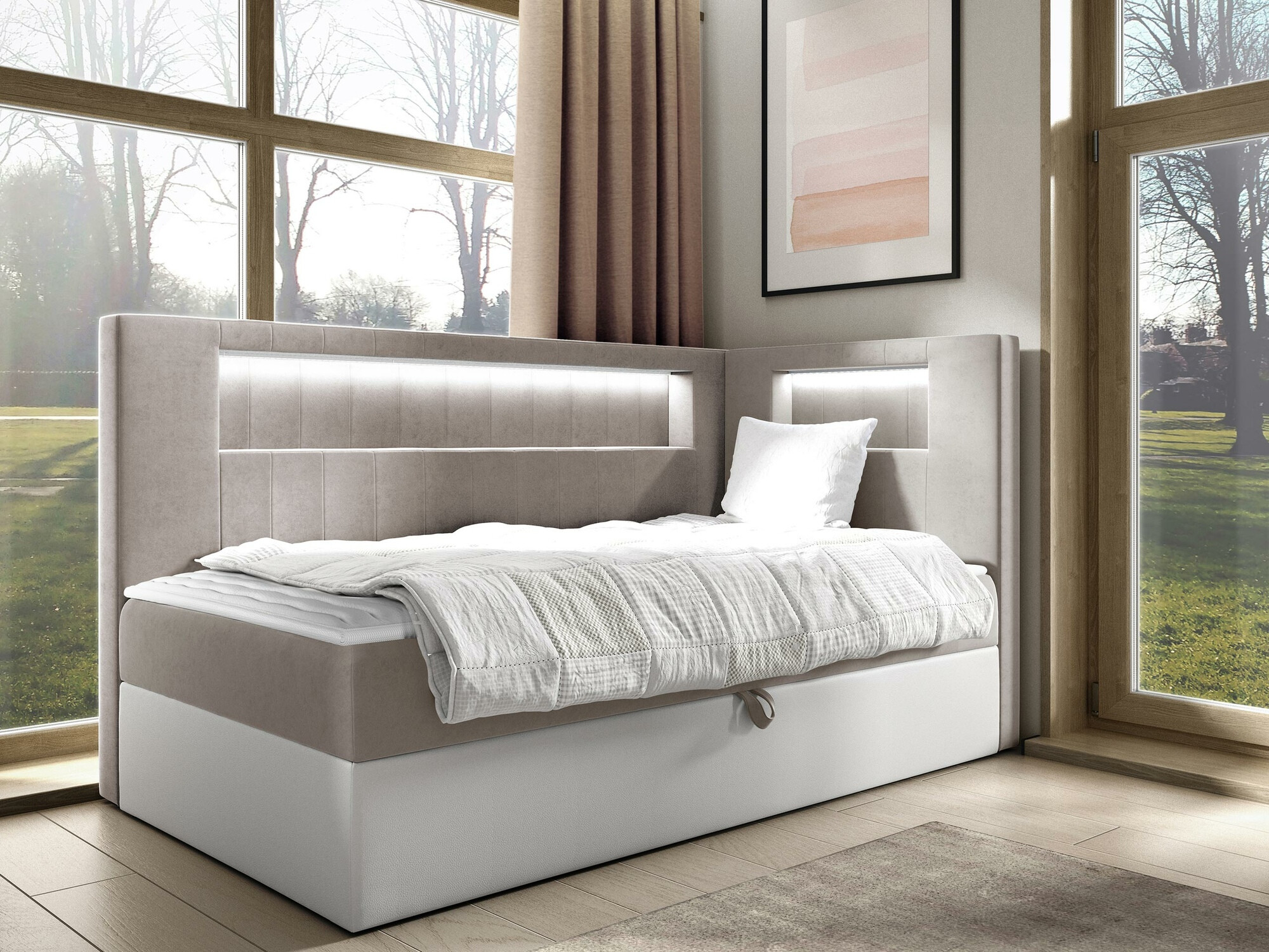 Kontinentālā gulta Lucus VIII (Soft 017 + Fresh 1)